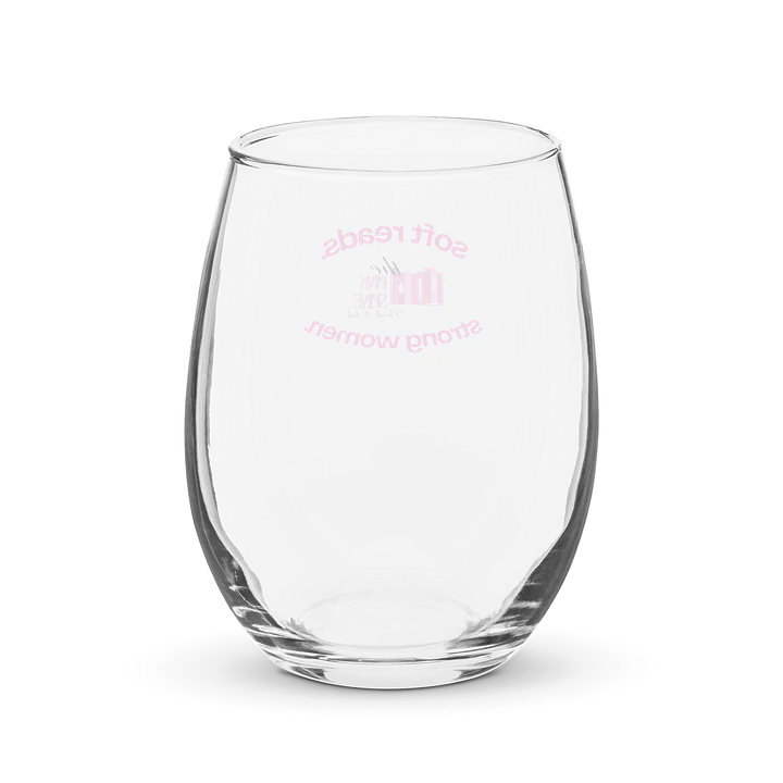 SRSW Stemless Wine Glass (pink design) product image (2)