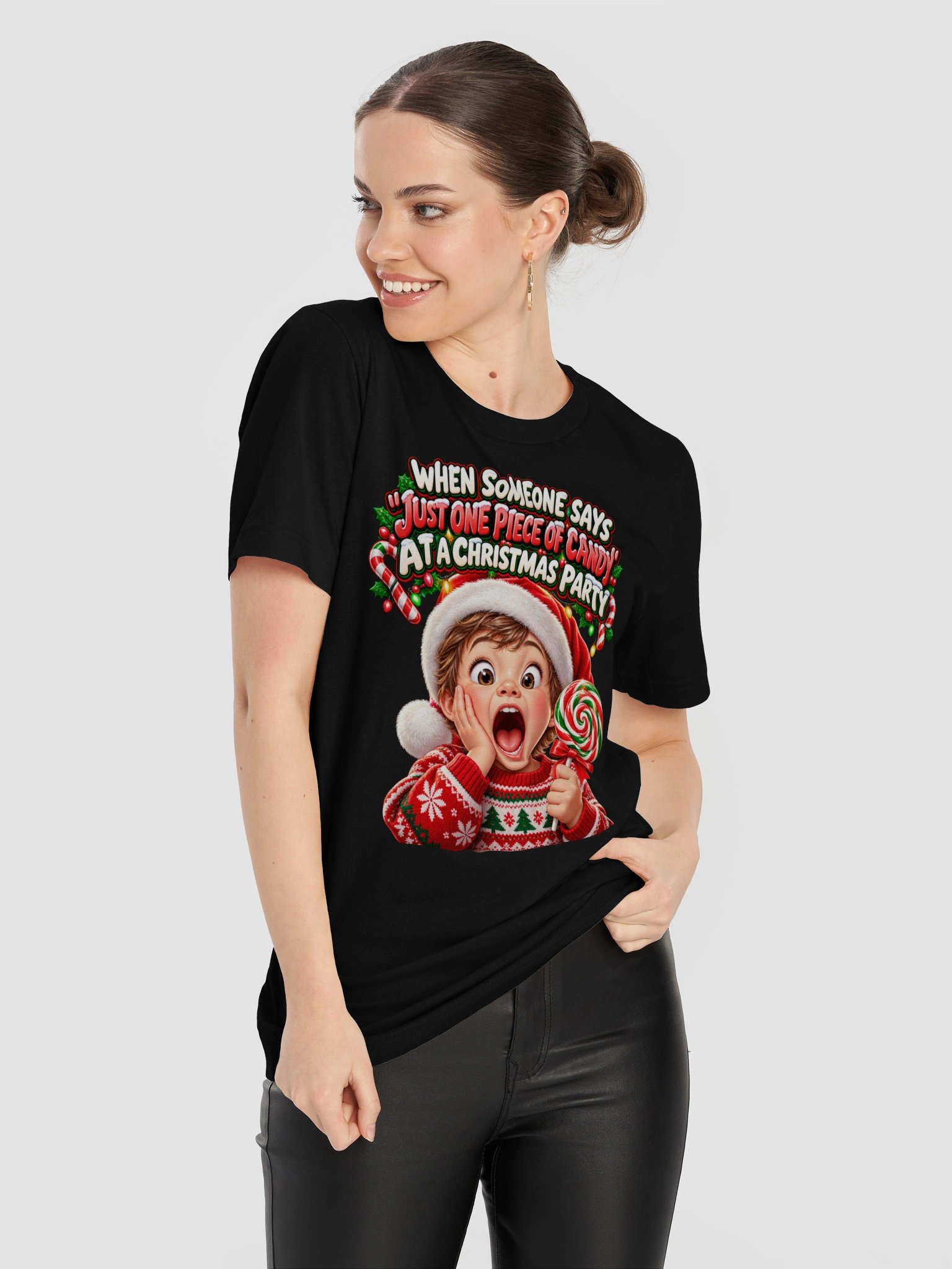 WHEN SOMEONE SAYS “JUST ONE PIECE OF CANDY” AT A CHRISTMAS PARTY product image (32)
