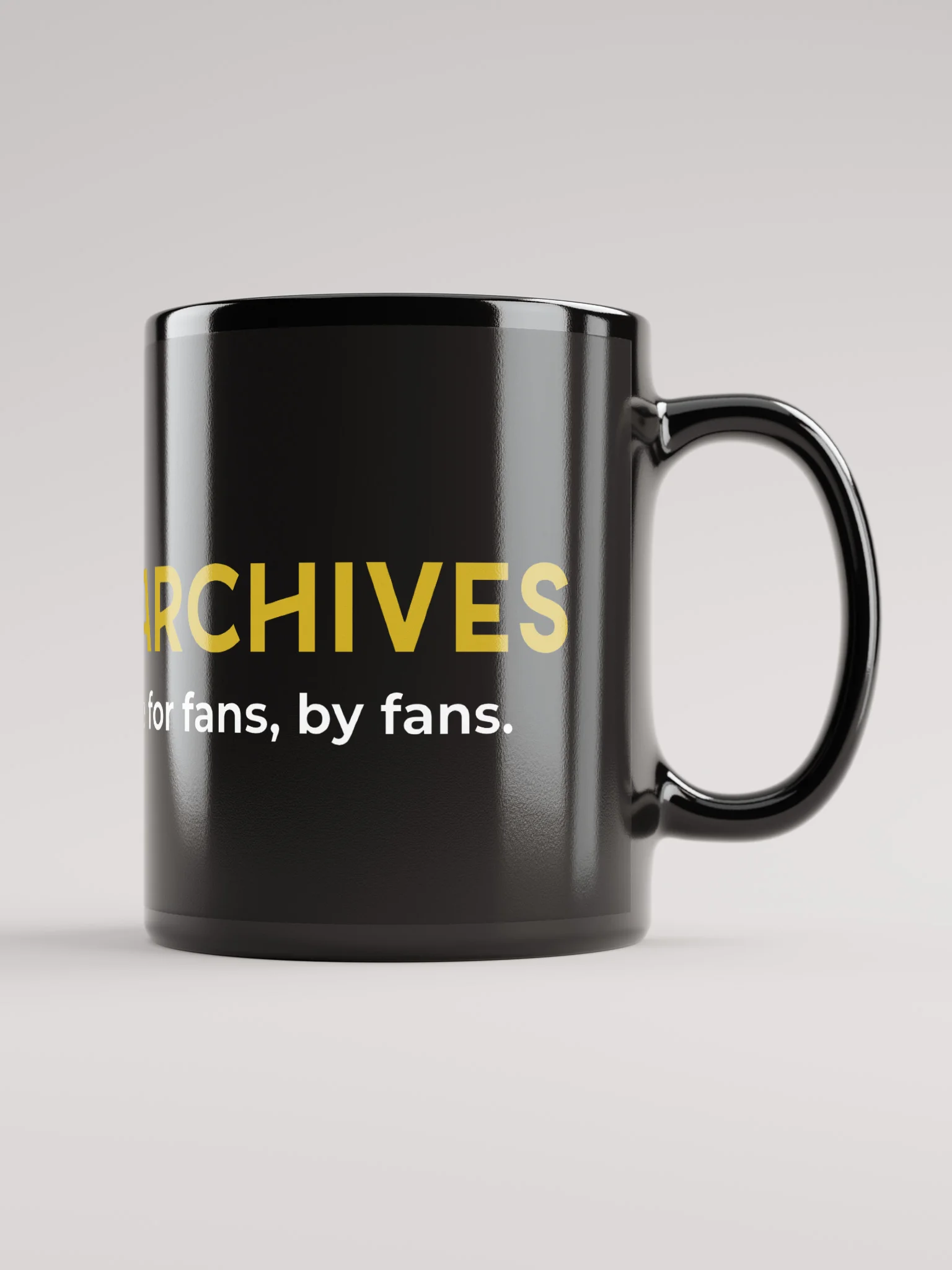 Concert Archives Mug (Black) product image (5)