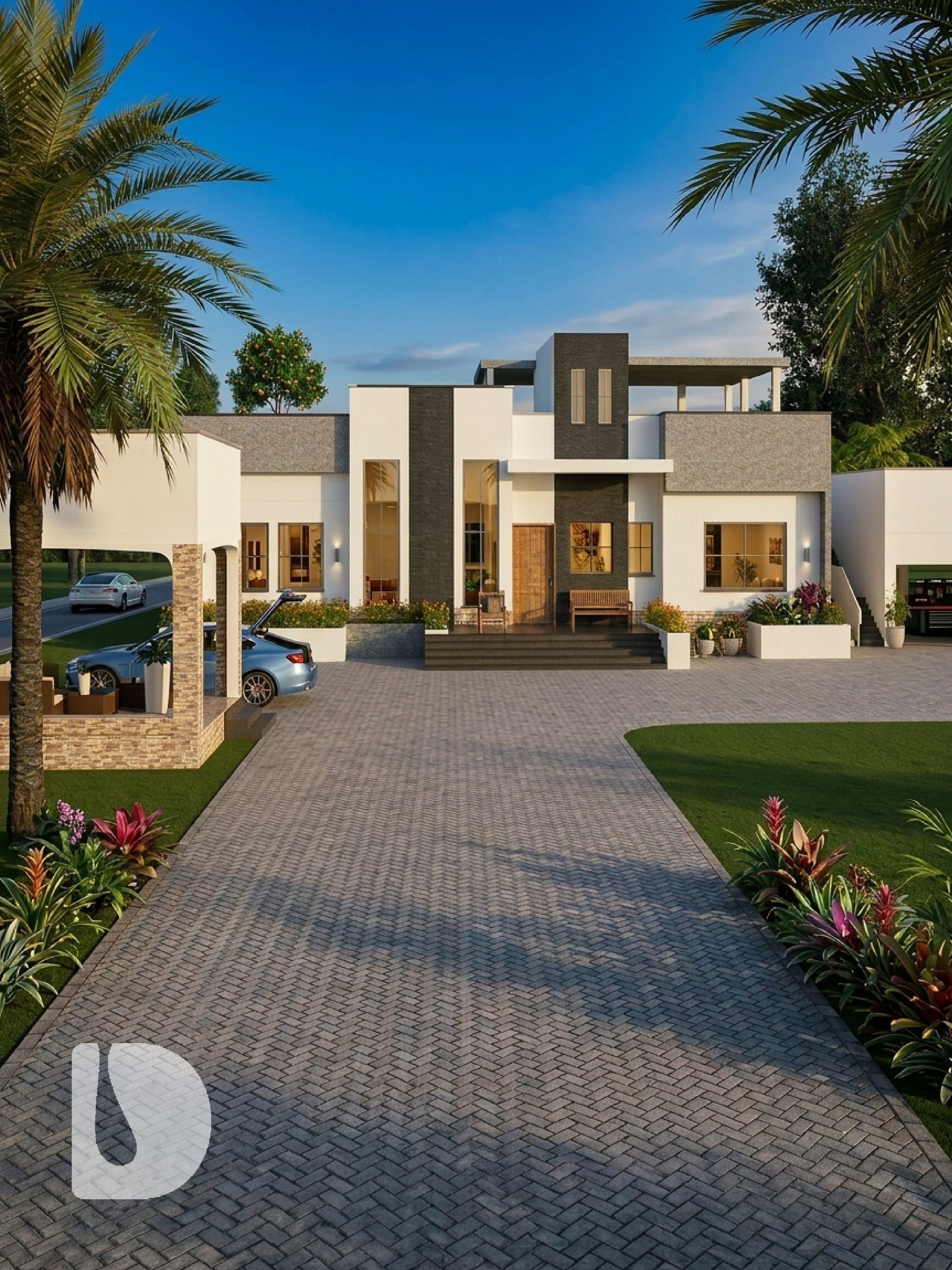 Architectural Drawings – 3 Bedroom Bungalow | DA13401C product image (1)