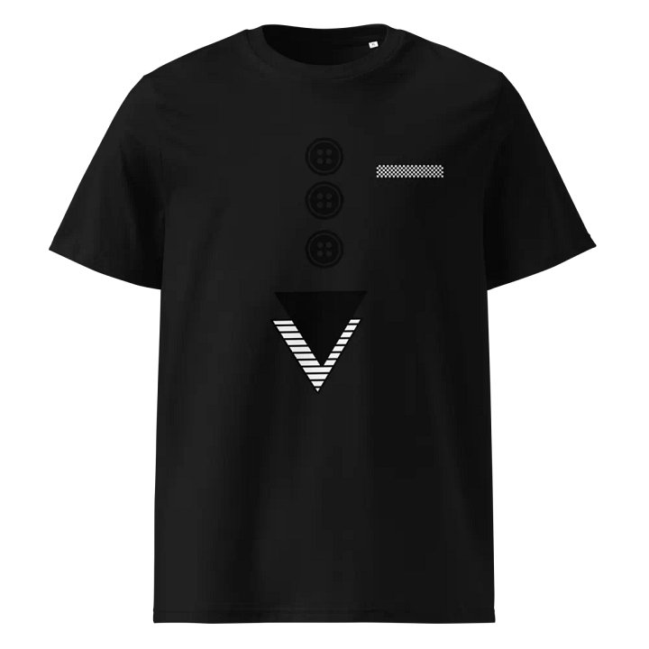 Triangles with buttons and hankie Organic Cotton T-Shirt product image (1)