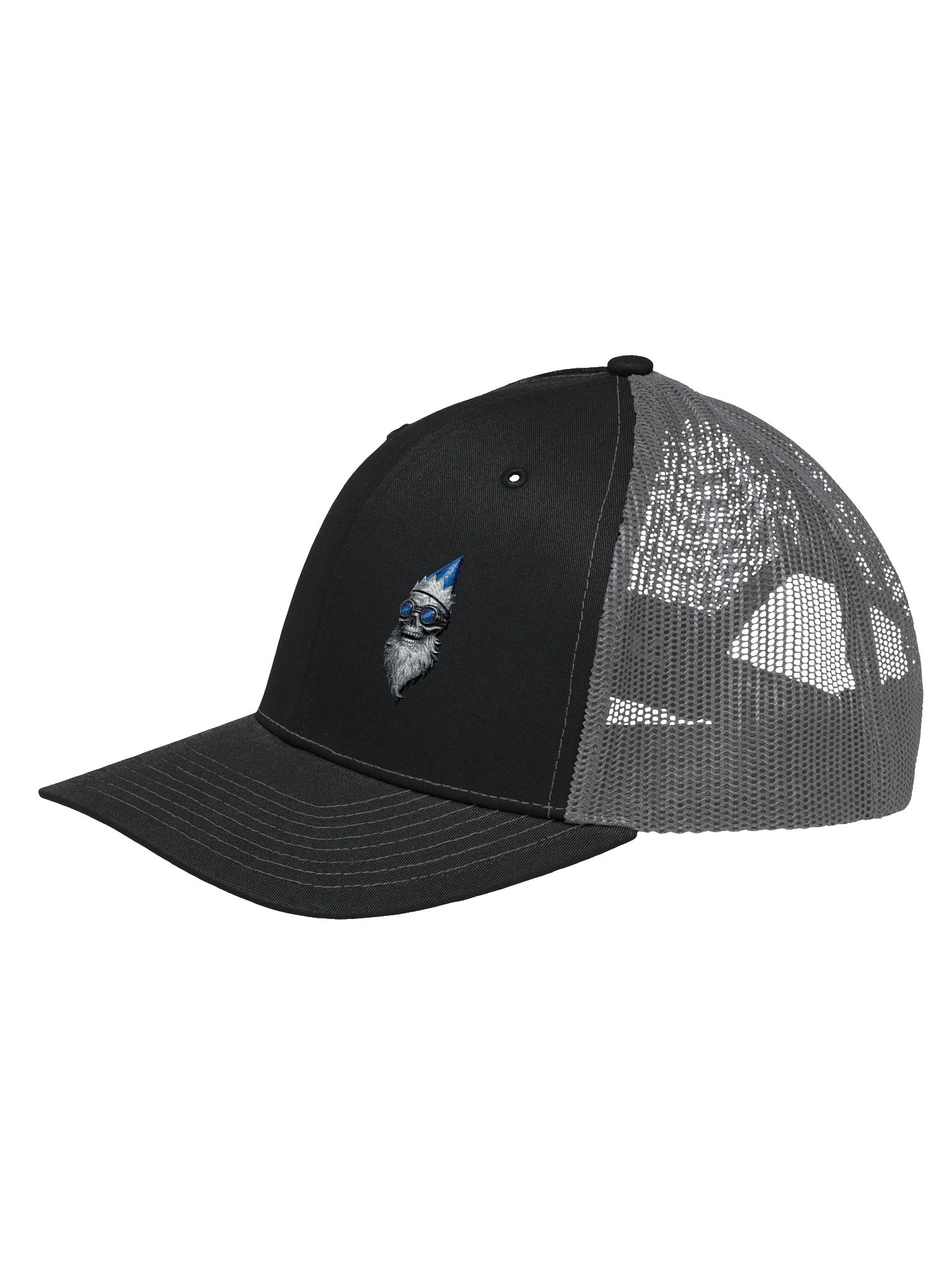 Wizard Skull Trucker Hat product image (2)