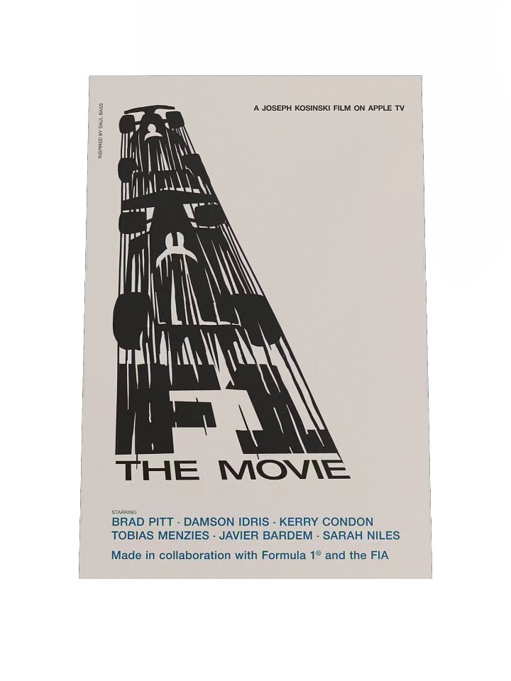 F1 Movie Poster product image (1)