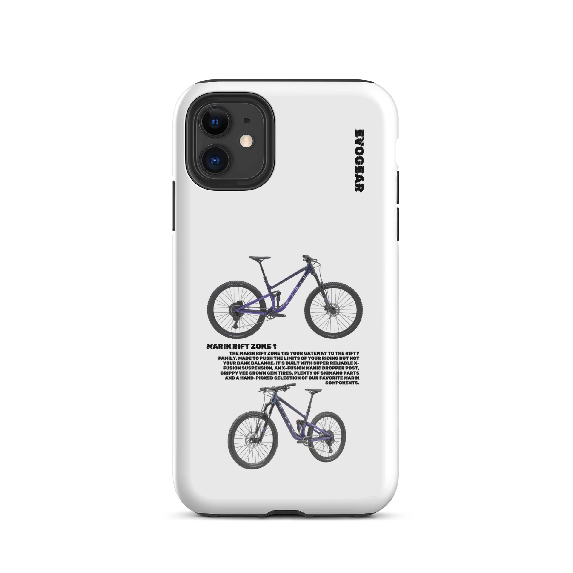 White Marin Rift Zone 1 iPhone Case product image (47)