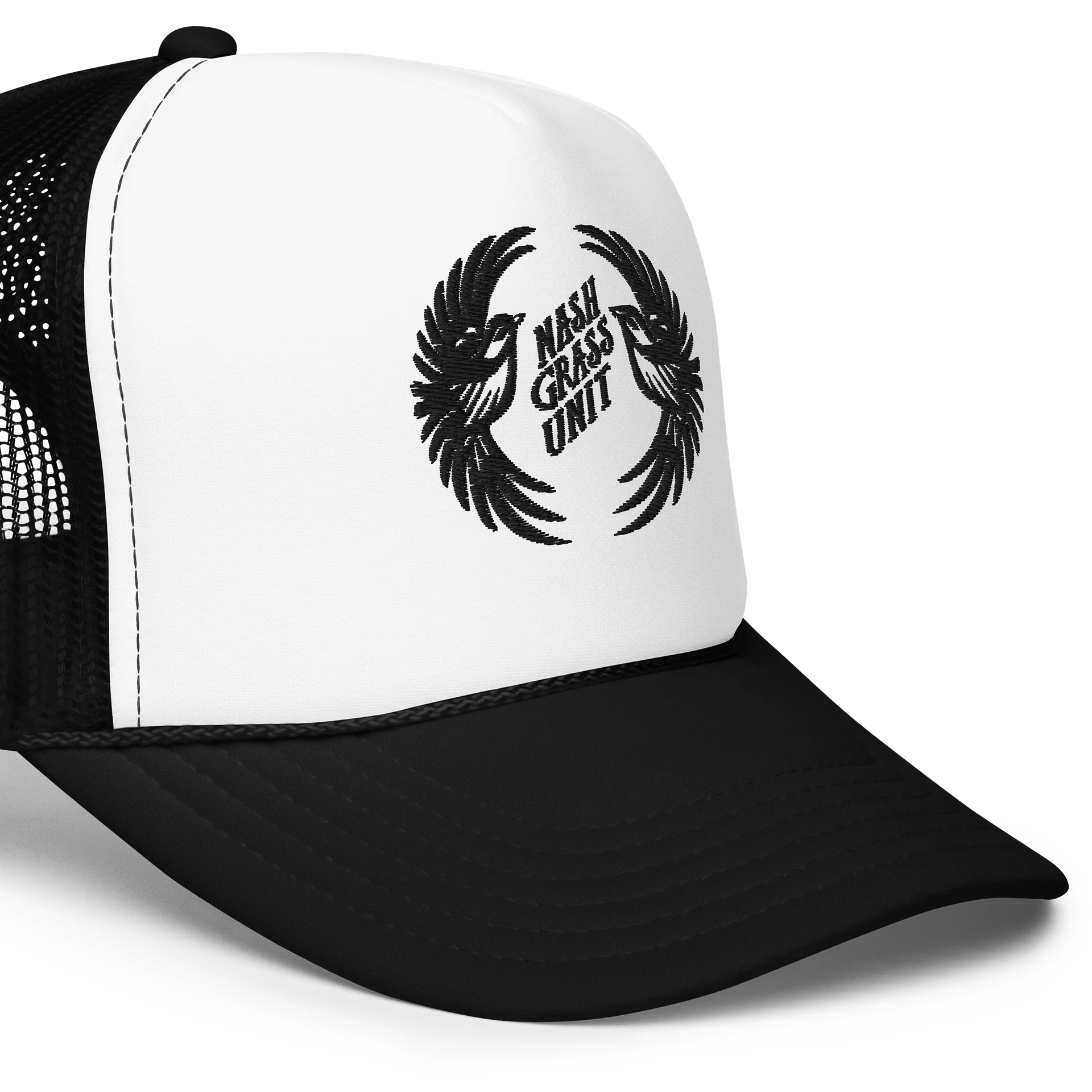 Nash Grass Unit Embroidered Trucker Hat product image (5)
