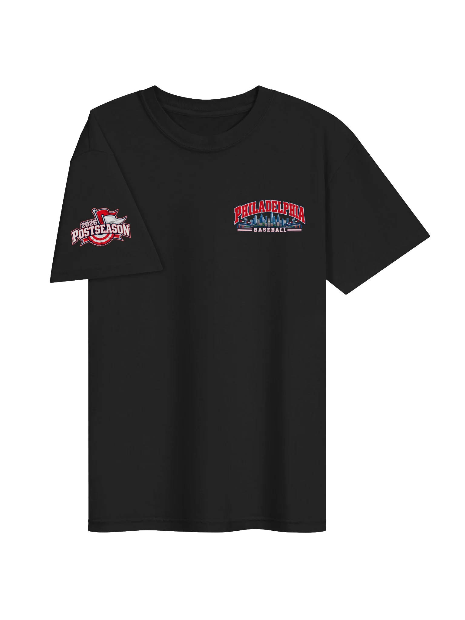 Philadelphia Baseball 2026 "Postseason" Animated Player Back Print T-Shirt product image (3)