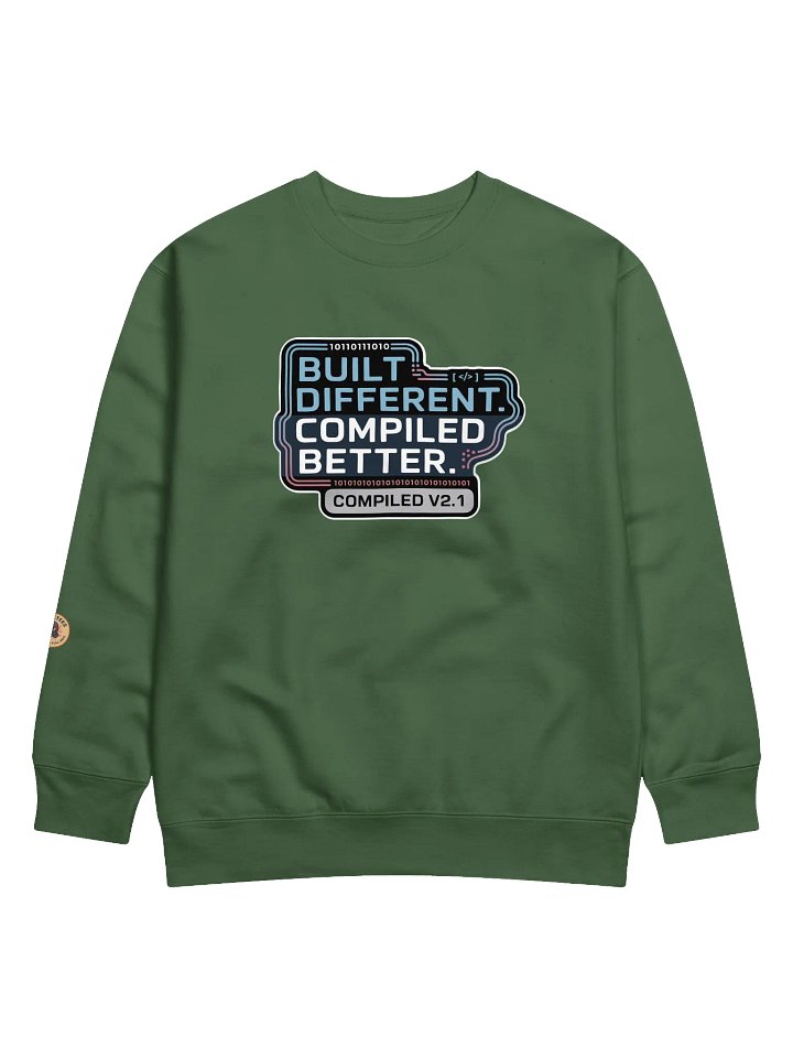Compiled Better Unisex Sweatshirt product image (1)