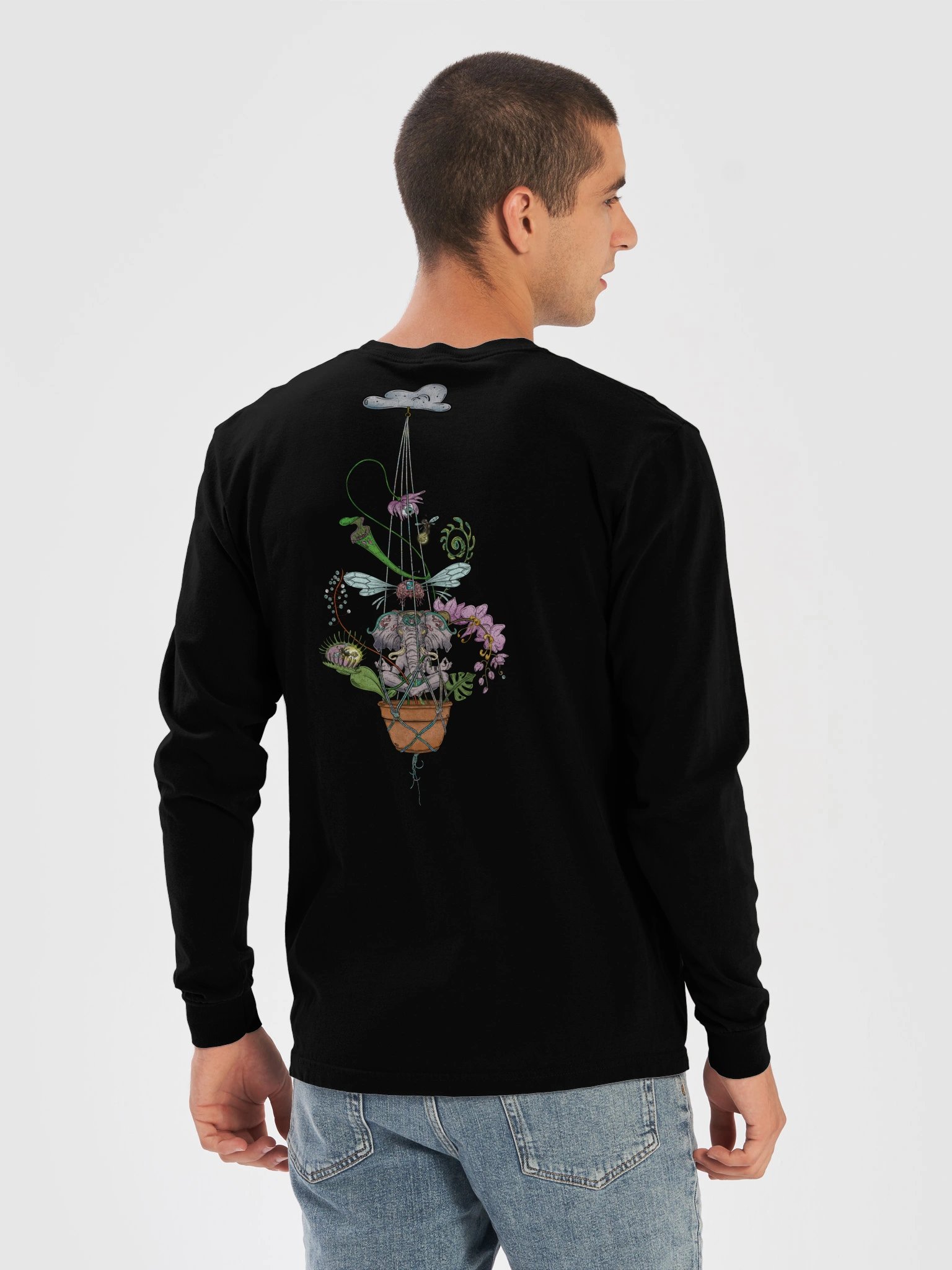 Hangdown - Comfort Colors 6014 Unisex Dyed Long Sleeve Shirt product image (10)