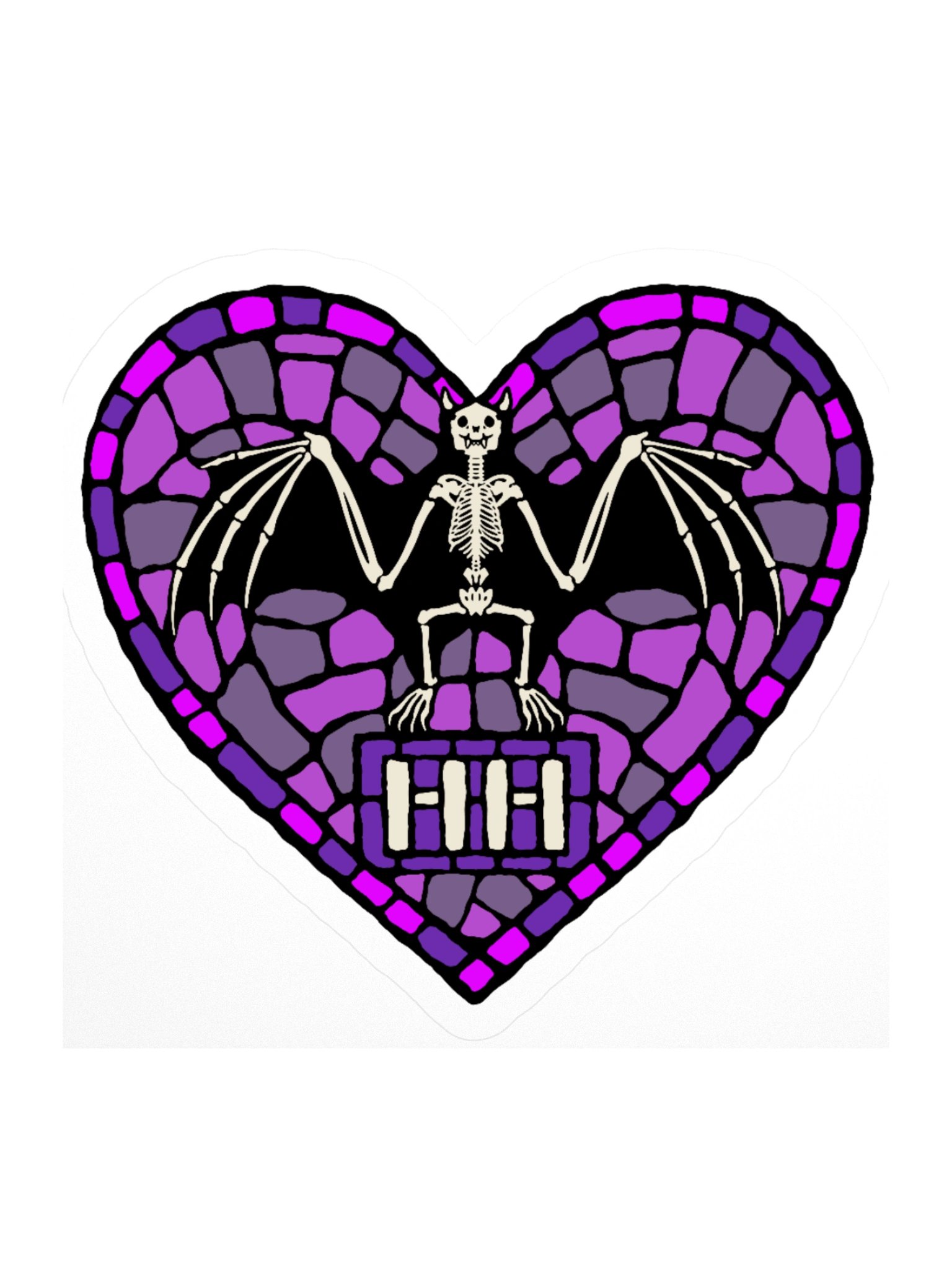 HAPPY BAT STICKER product image (1)