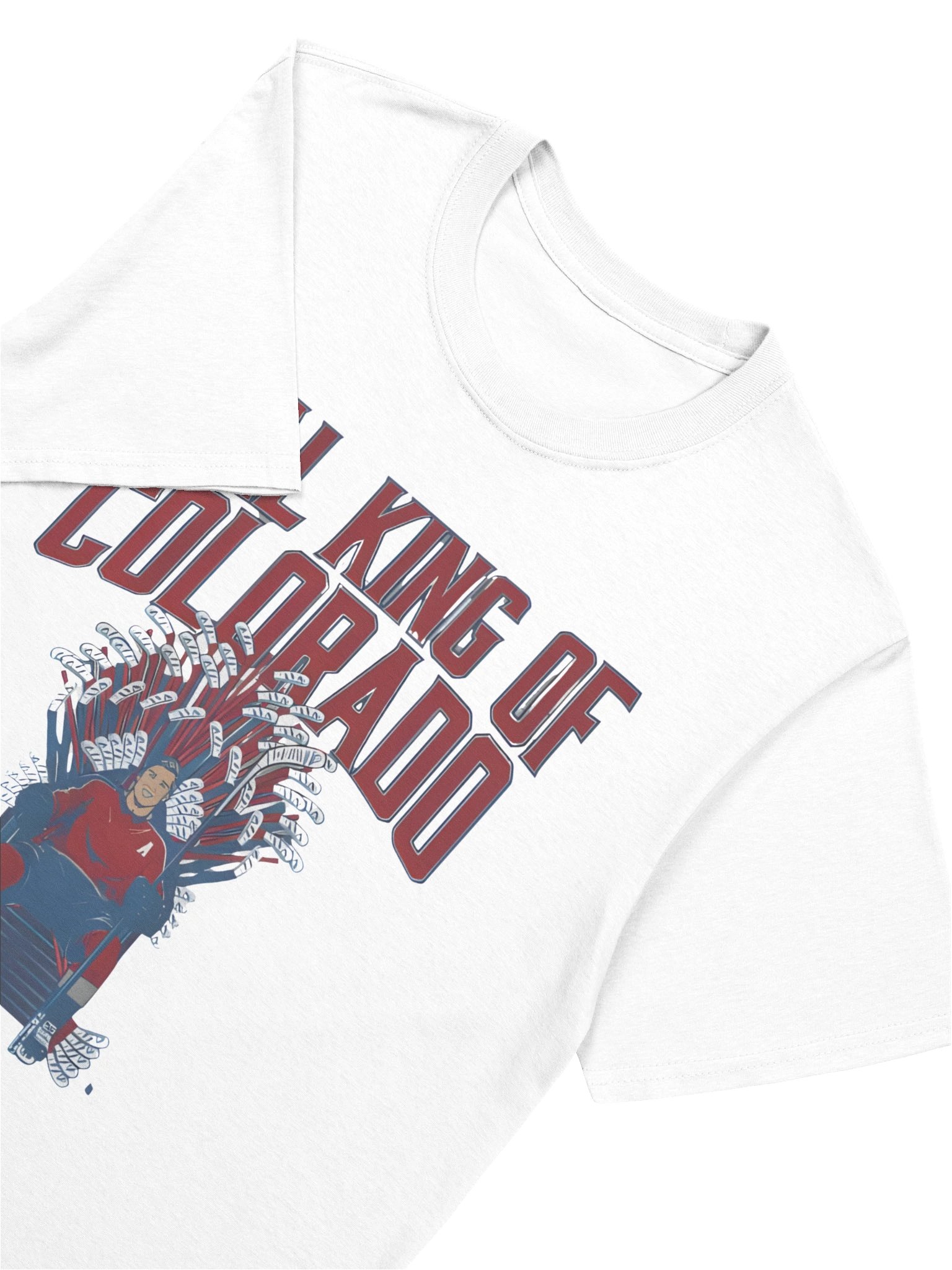 Nathan MacKinnon Goal King of Colorado Premium NHL Fan Shirt product image (5)