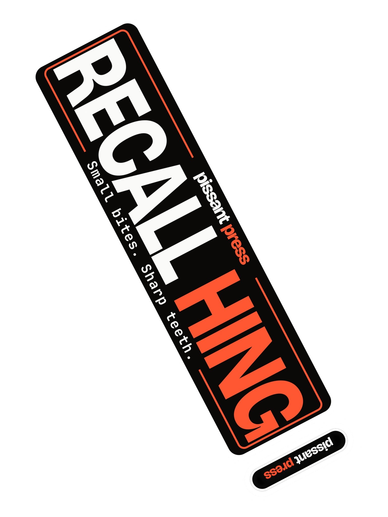 Recall Hing bumper sticker product image (2)