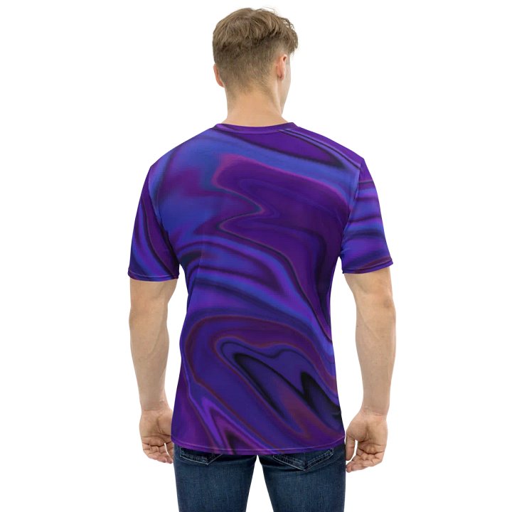 Ghosts On Liquid Blue All-Over Tee product image (2)