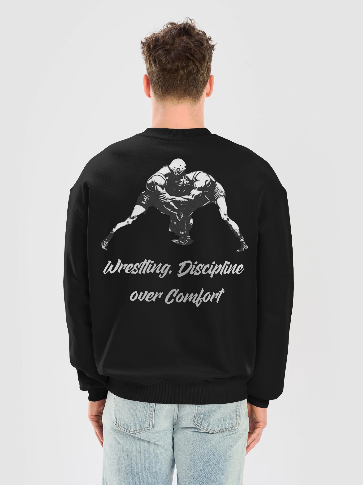 Discipline Over Comfort Wrestling Crewneck product image (10)