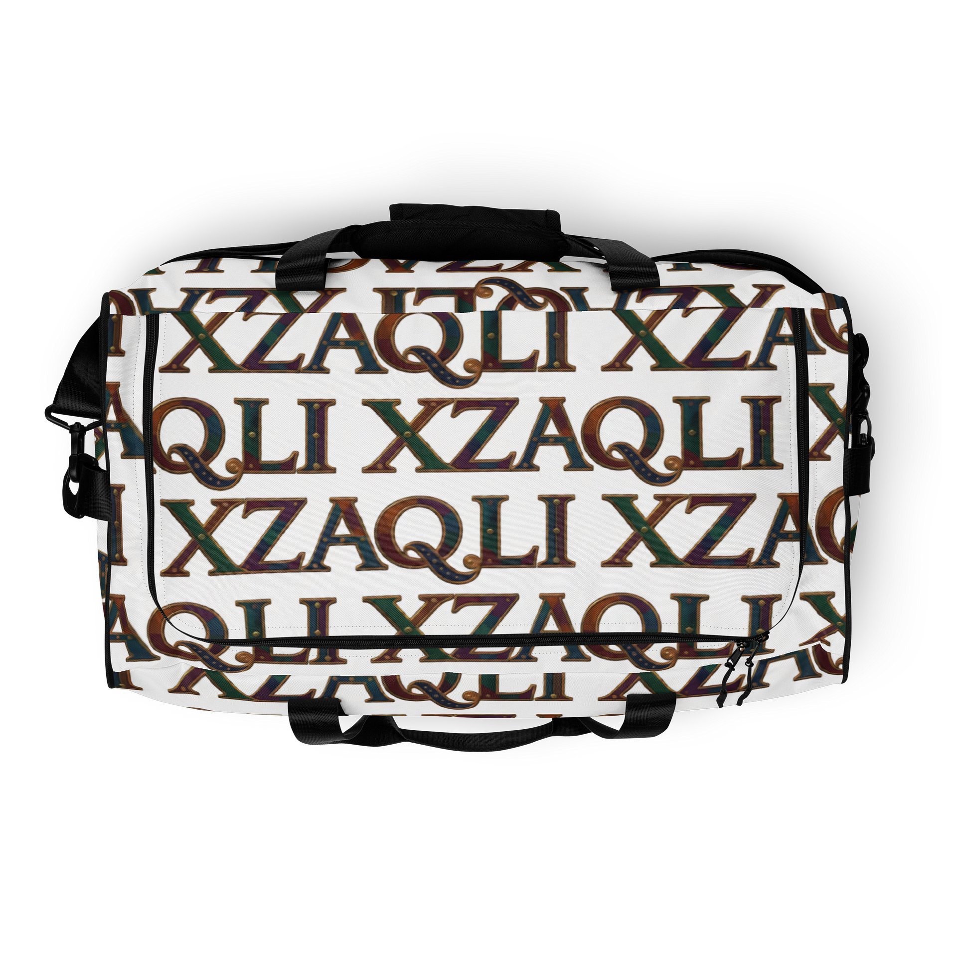 XZAQLI Ivory Monogram Duffle Bag product image (2)