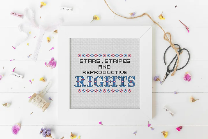 Stars and Stripes - Cross Stitch Pattern product image (1)