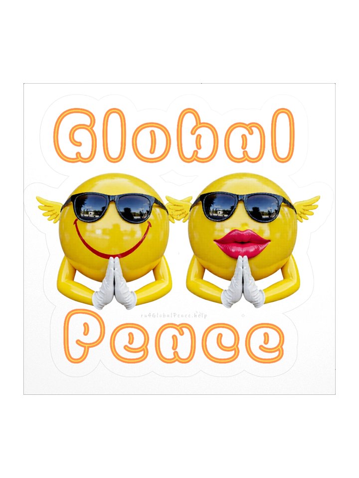 Global Peace he-she emoji Sticker product image (1)