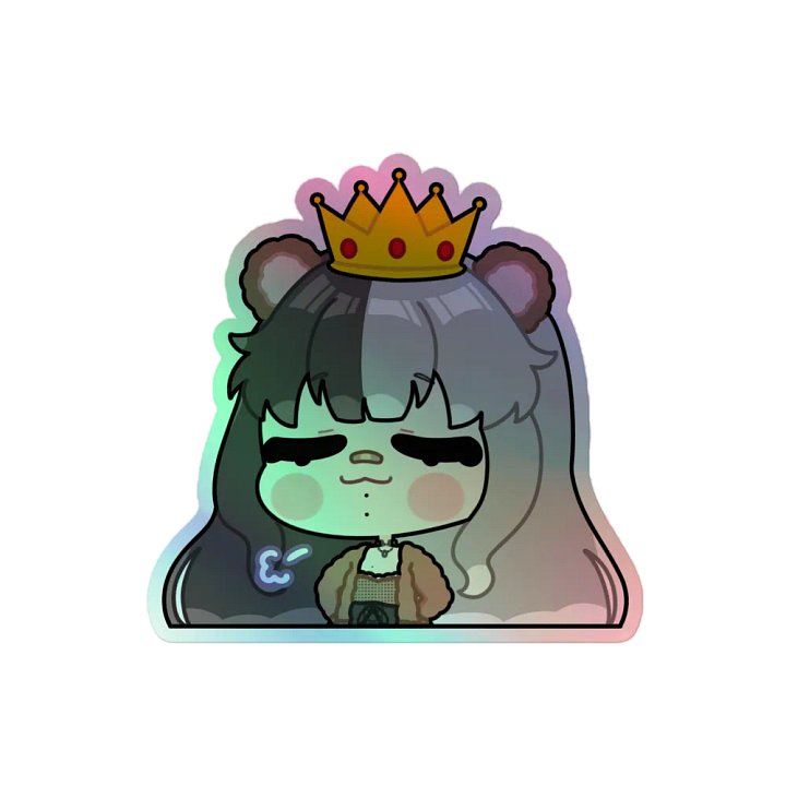 Queen Holographic Sticker product image (2)