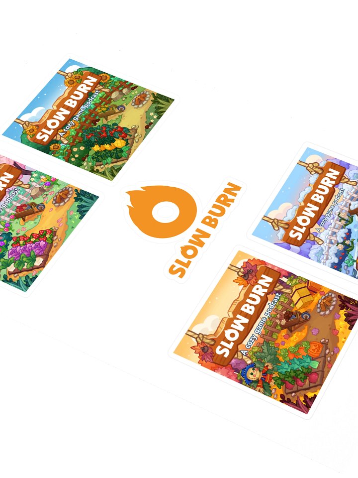 Slow Burn Sticker Sheet 5pcs product image (2)