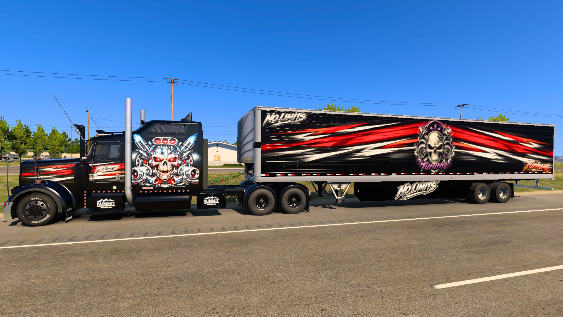 “Tuning Death Reaper” Skin for KW900 (Jon Ruda) product image (1)