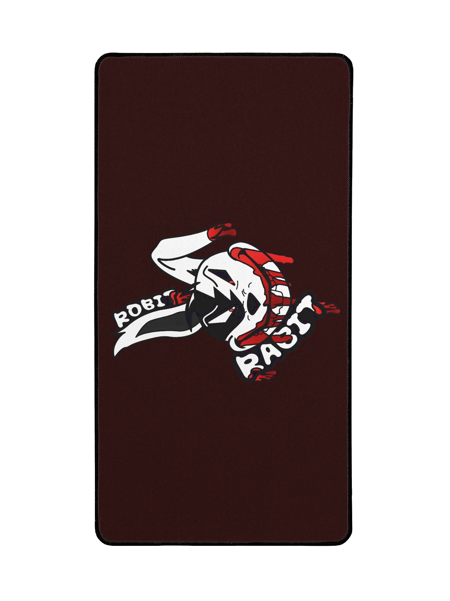 Blood Rabit mousepad in black product image (2)