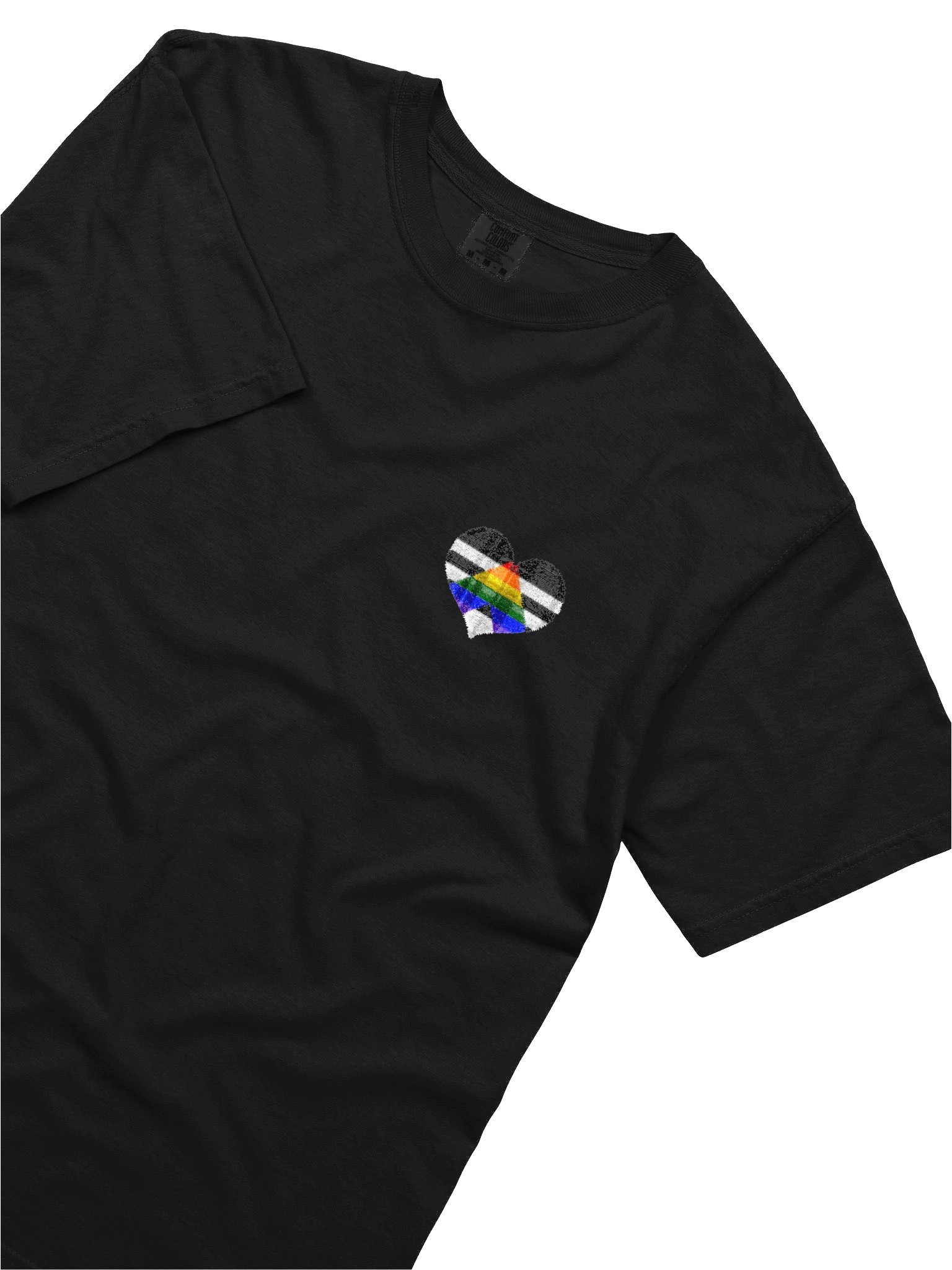 Ally Pride Flannel Heart Tee product image (5)