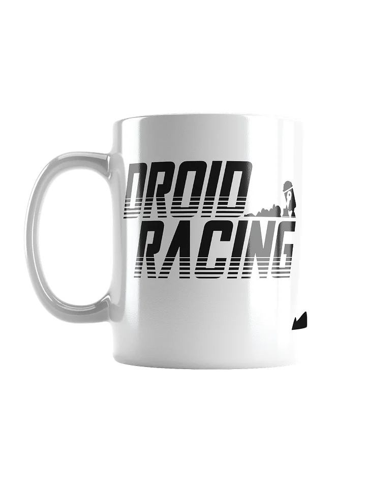 Droid Racing Logo Mug in White product image (3)
