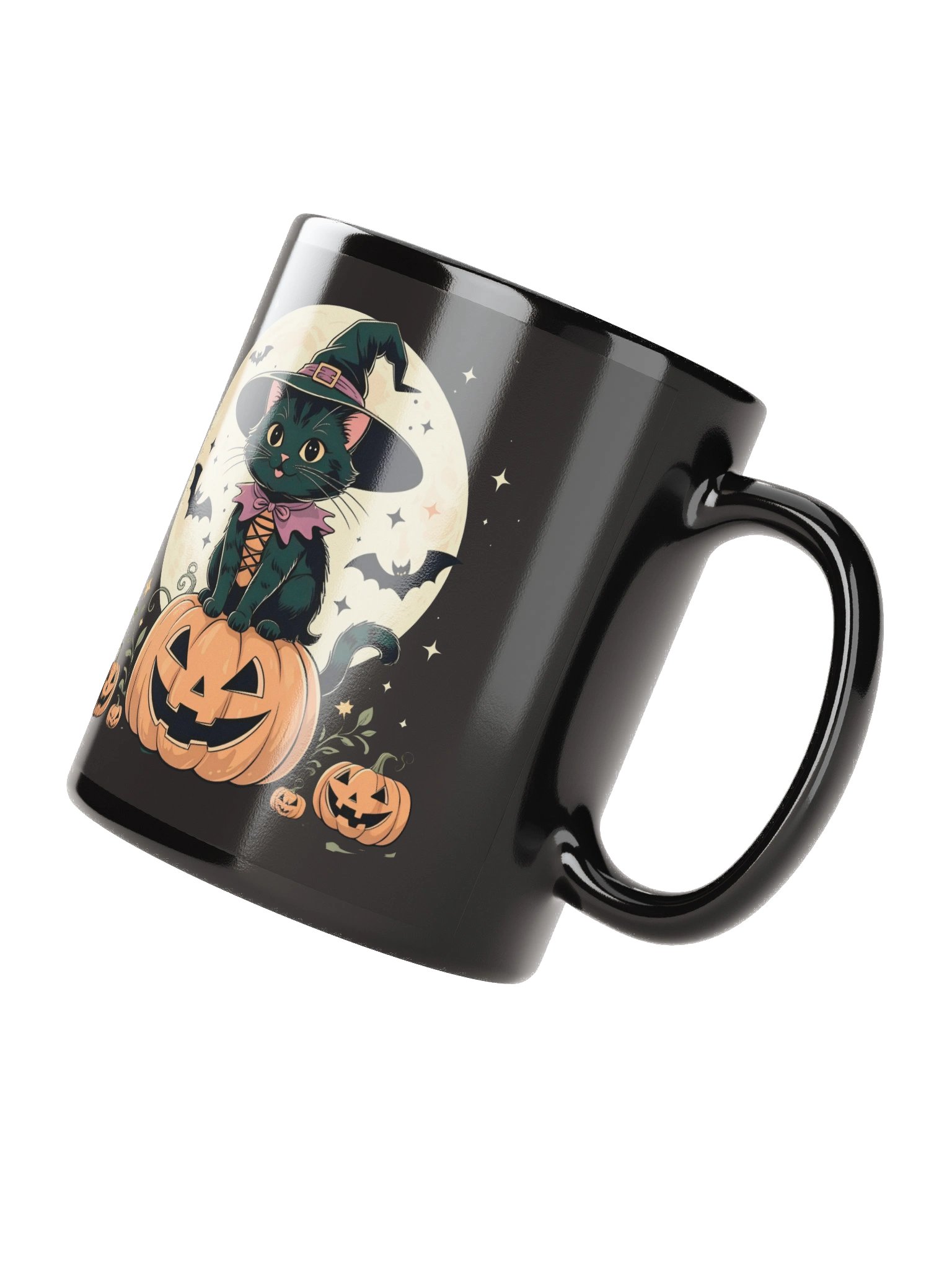 Witchy Black Kitten Halloween Mug product image (2)
