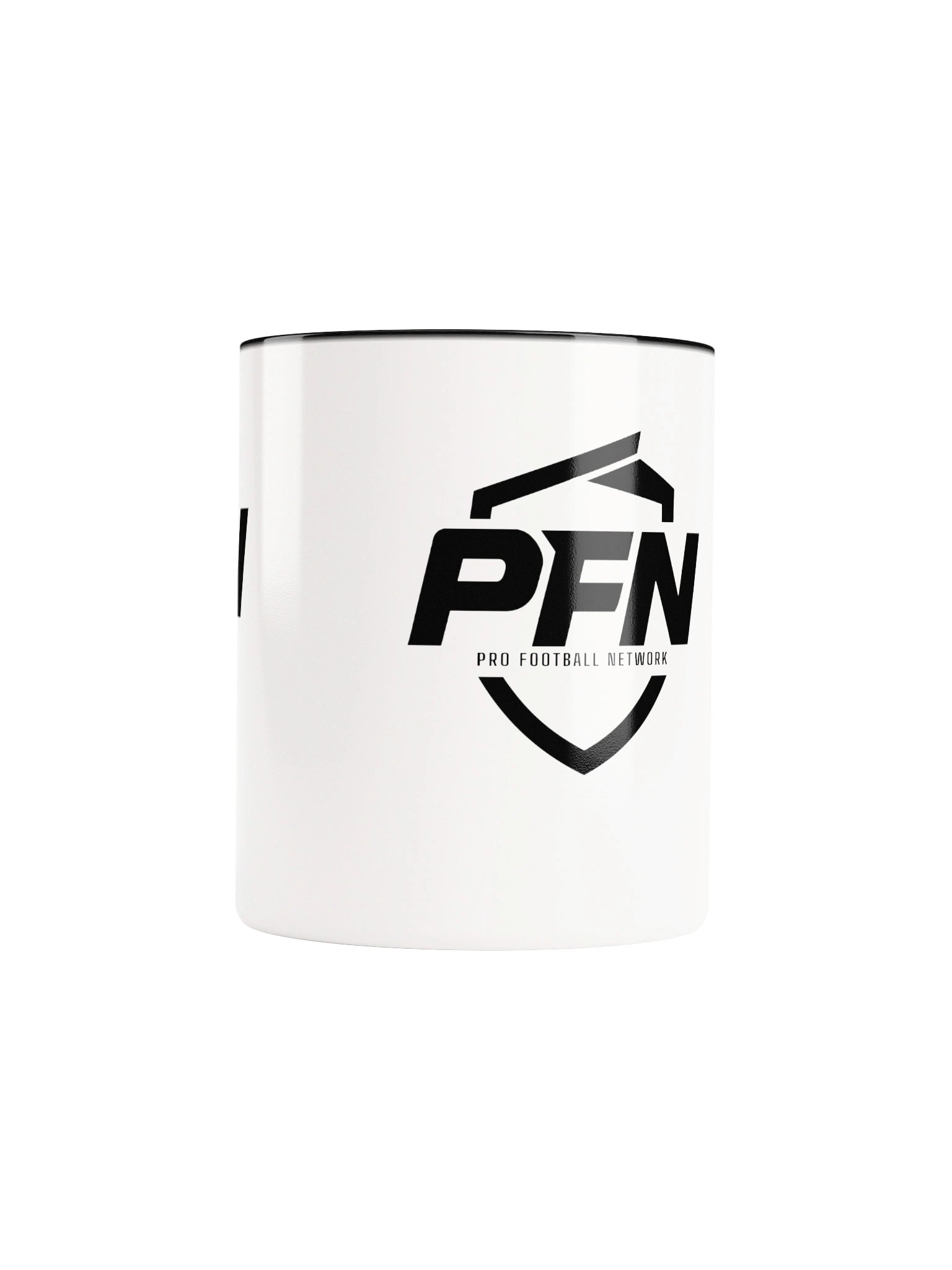 PFN White/Black Coffee Mug product image (5)