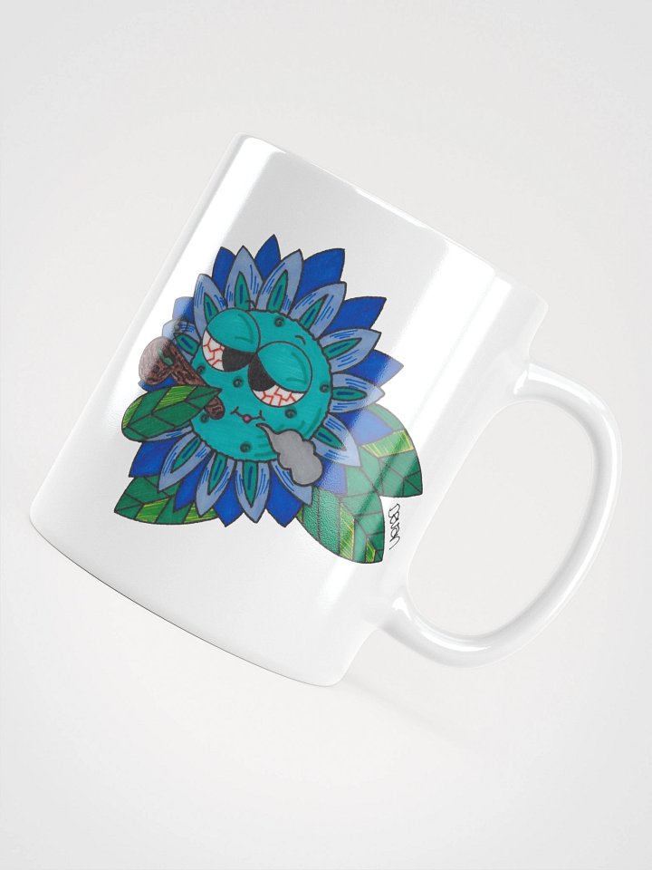 Blue Stoner Flower Mug product image (2)