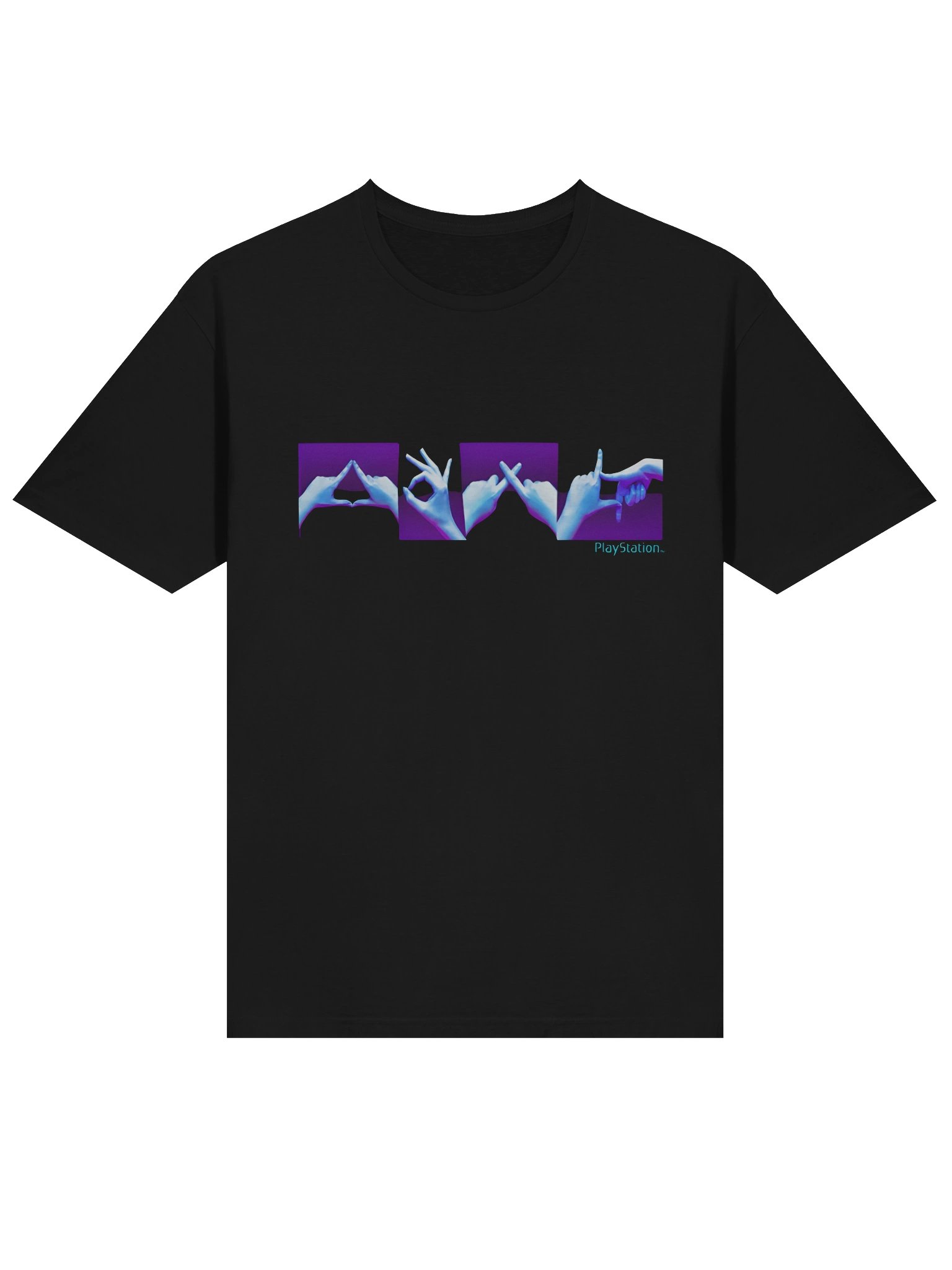Vintage PlayStation Hand Symbols Shirt product image (2)
