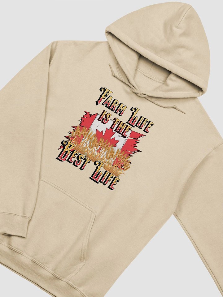Farm Life Is The Best Life Canada Flag Hoodie product image (18)