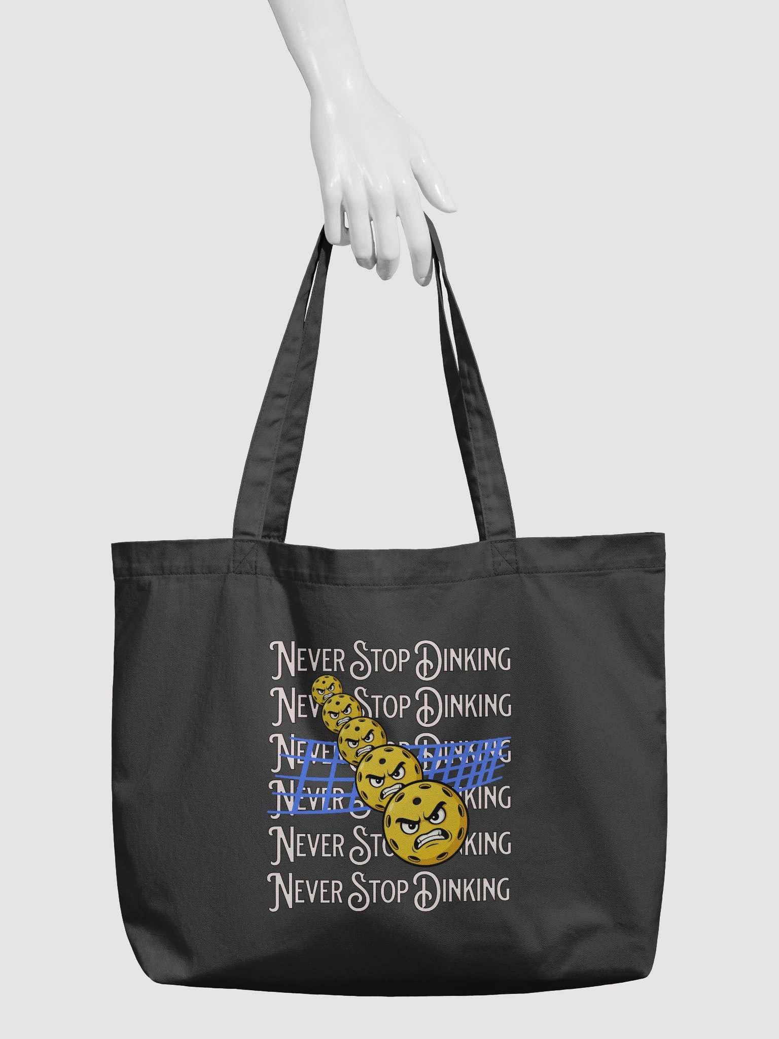 Never Stop Dinking Pickleball Tote Bag product image (3)