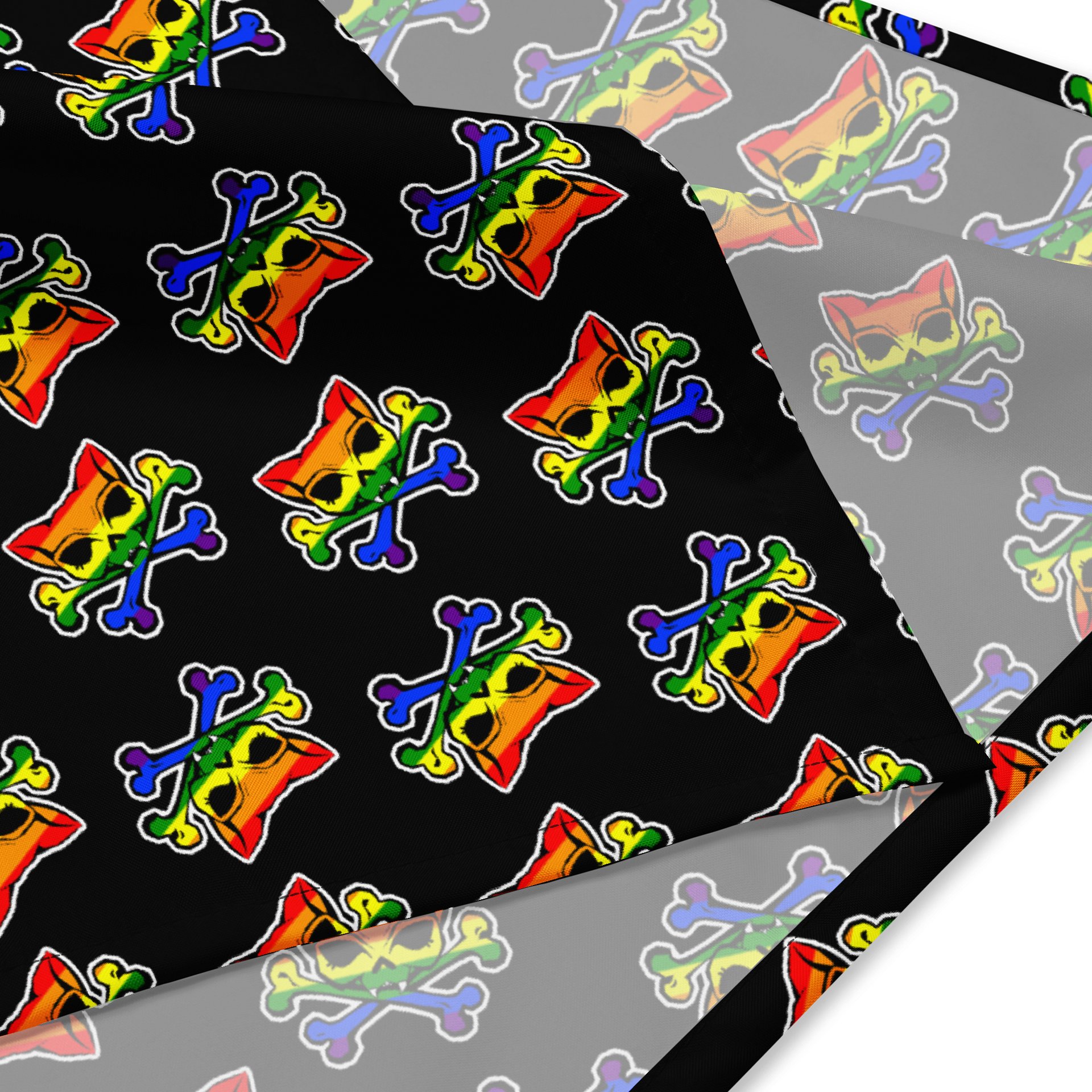 Kat Skull Pride Bandana product image (4)