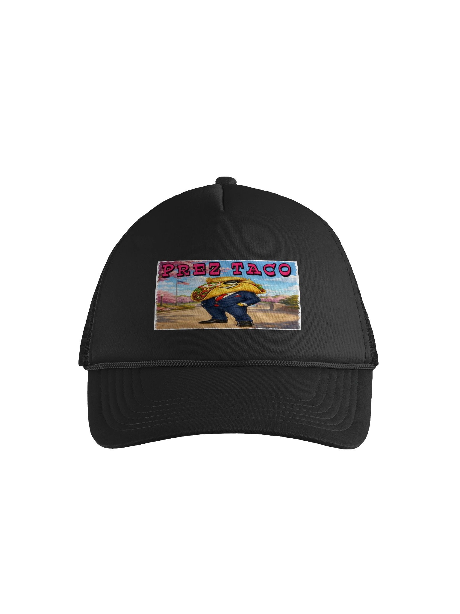 PREZ TACO Foam Trucker Hat product image (2)