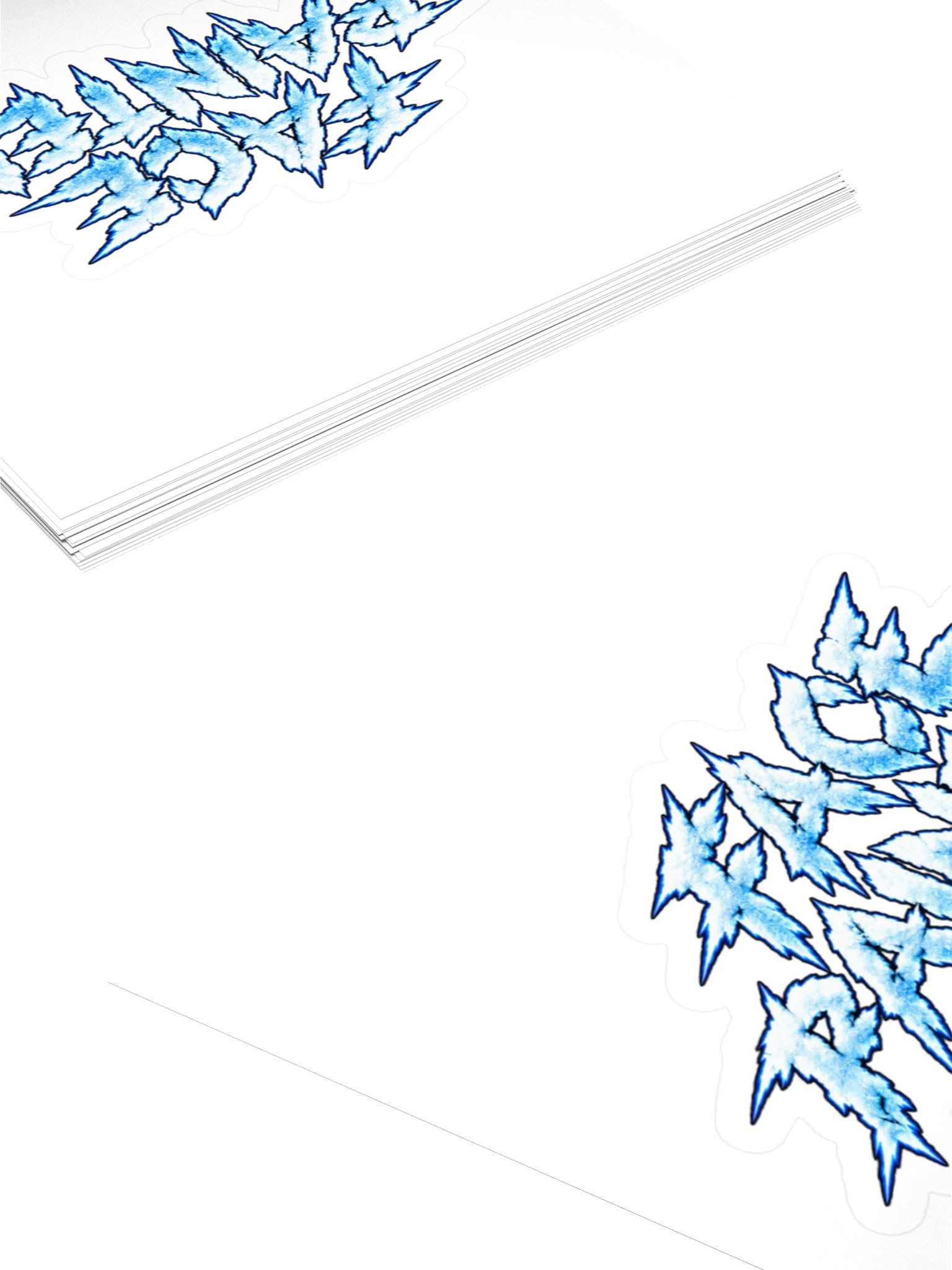 Face Painter Ice Cold Kiss Cut Sticker product image (4)