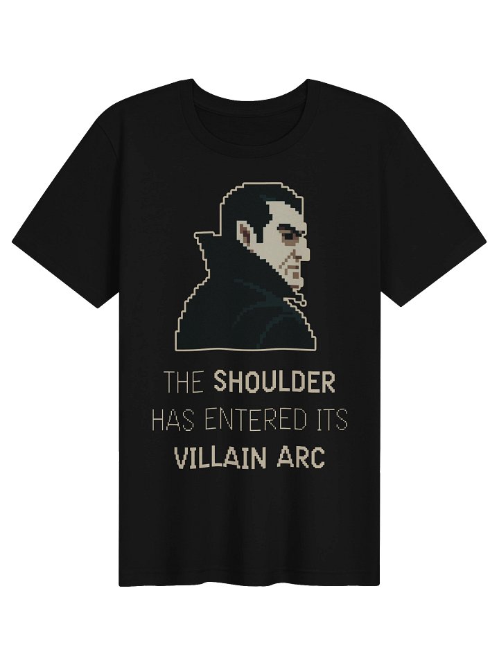 Shoulder Villain Arc Shirt | Shoulder Pain & Hypermobility Humor Tee product image (1)