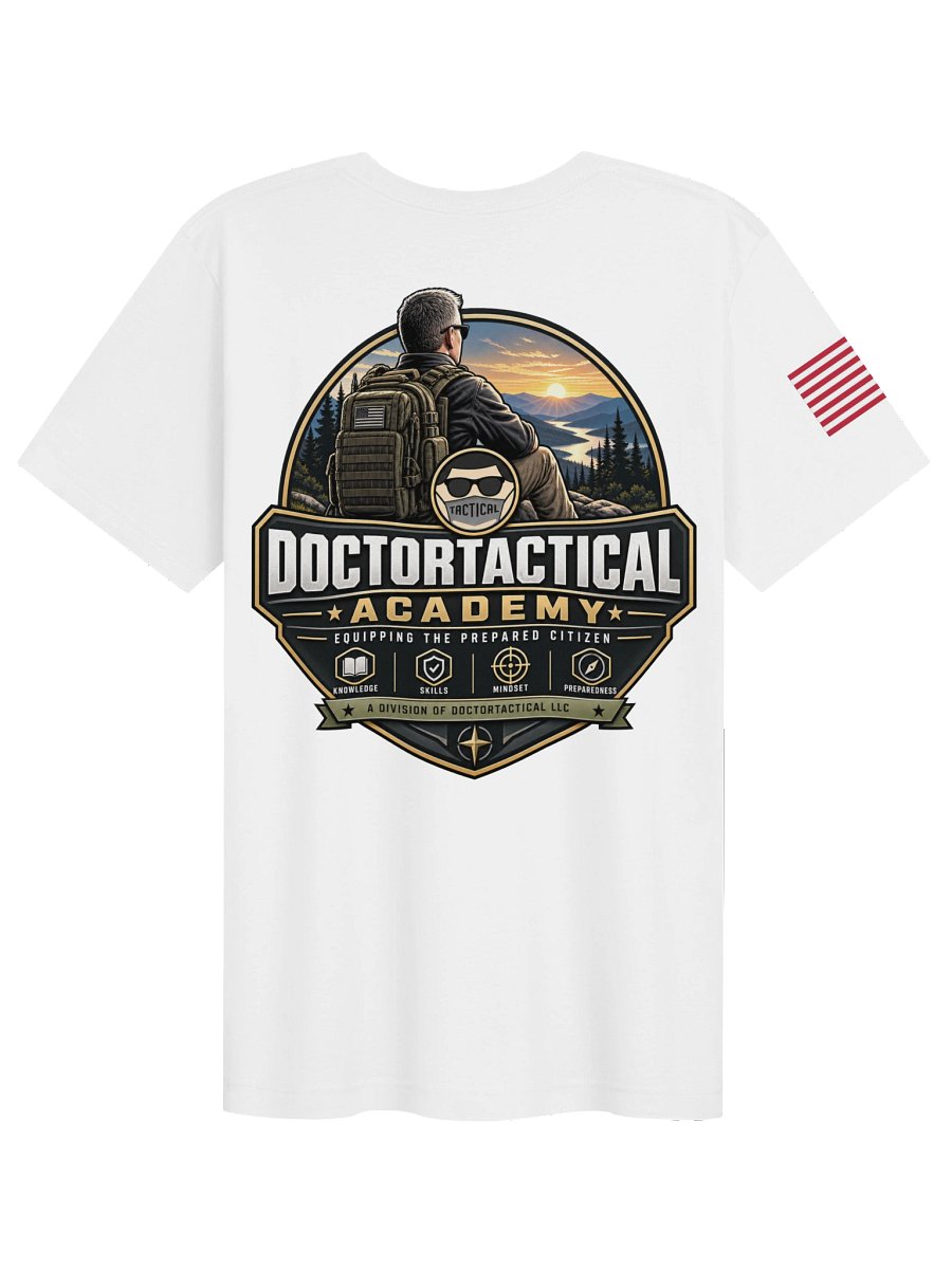 DoctorTactical Academy White T product image (2)
