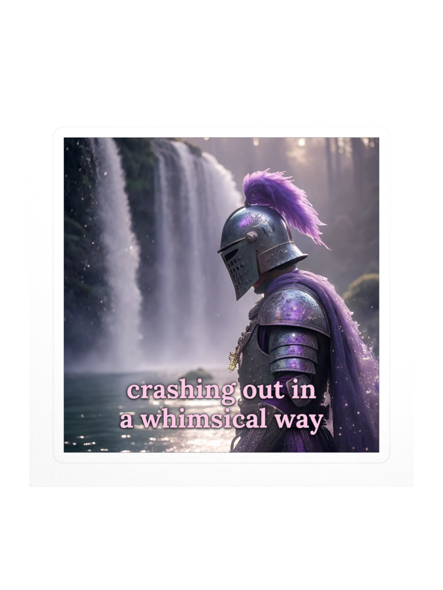 Crashing Out Sticker product image (1)