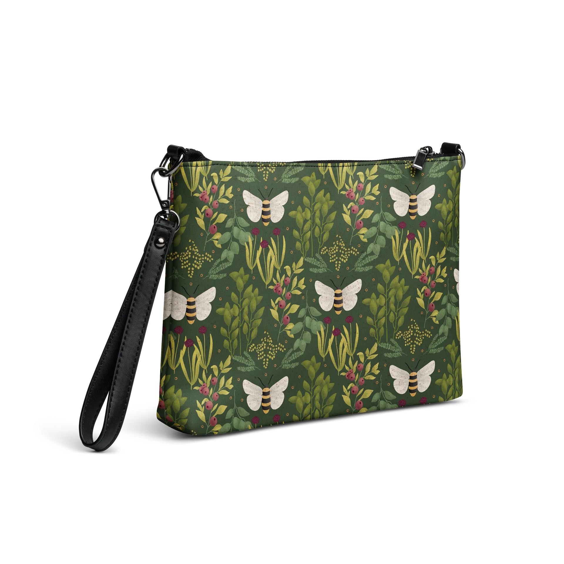 Bees and Foliage Convertible Crossbody Bag product image (5)