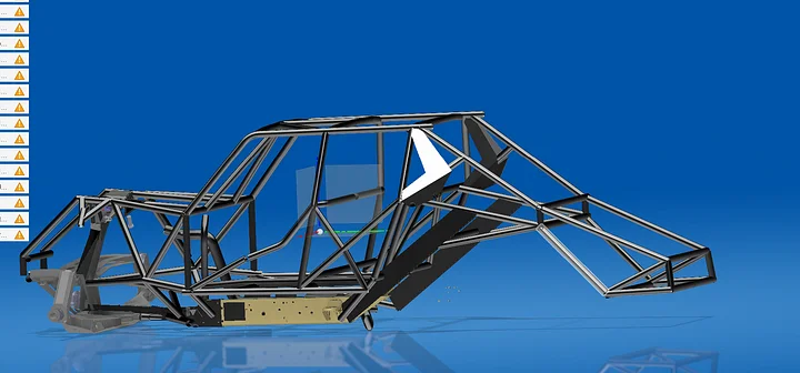 Tube Chassis prerunner back Half product image (1)