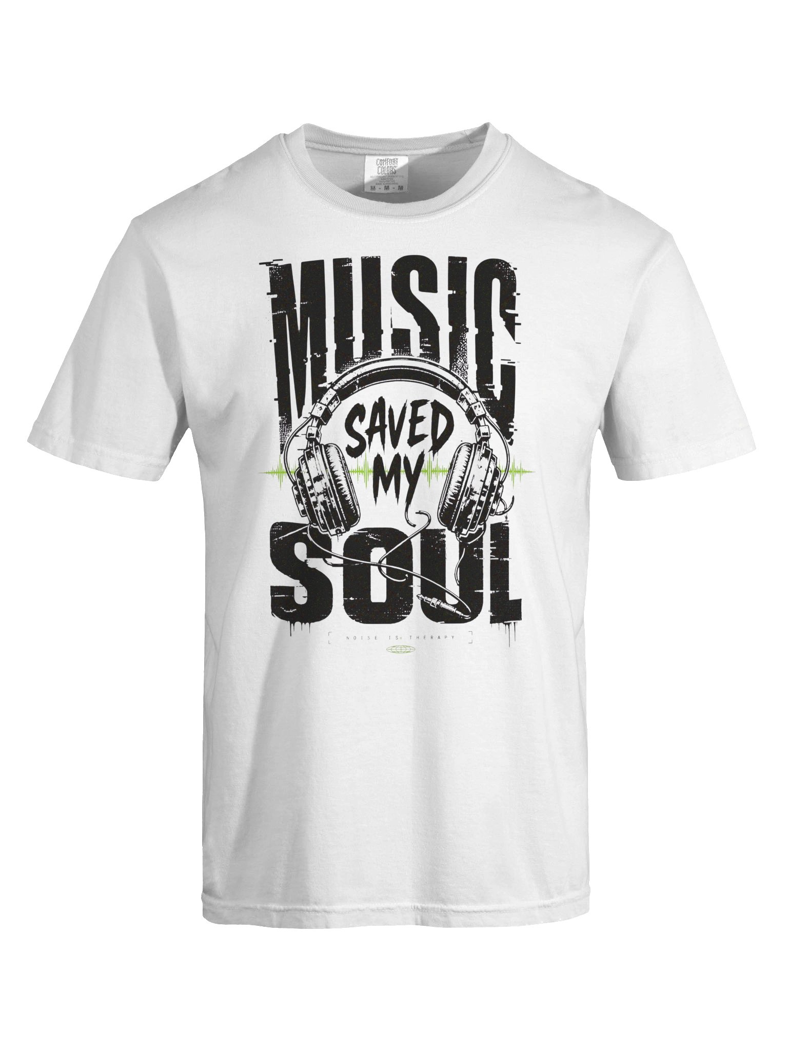 🎧 MUSIC SAVED MY SOUL — Graphic Tee product image (12)