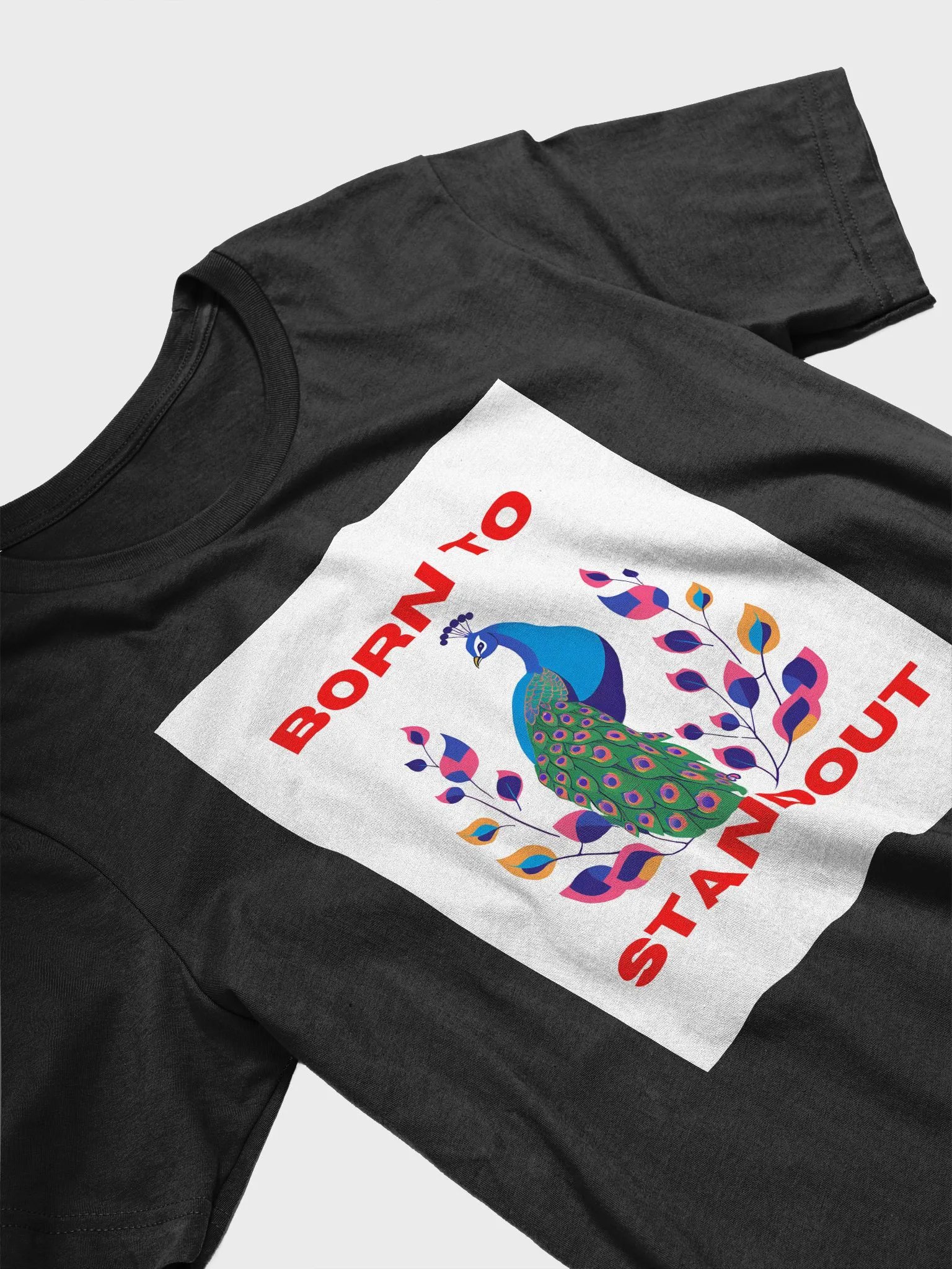 Standout Peacock Vibes Tee product image (5)