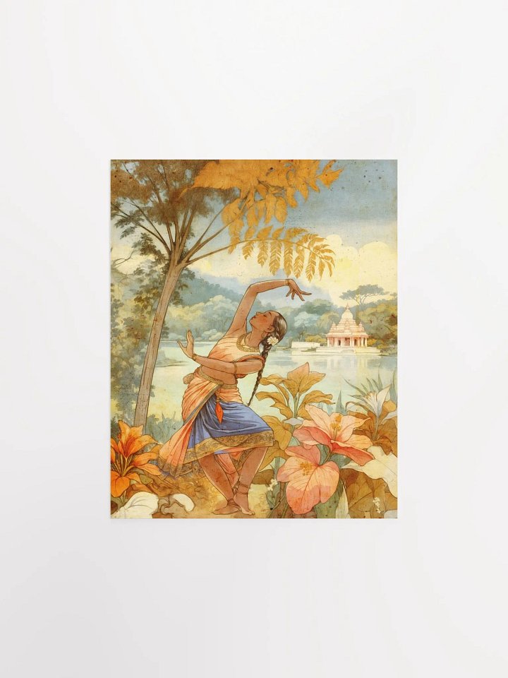 Dance to Mahadev - Retro illustration poster product image (6)