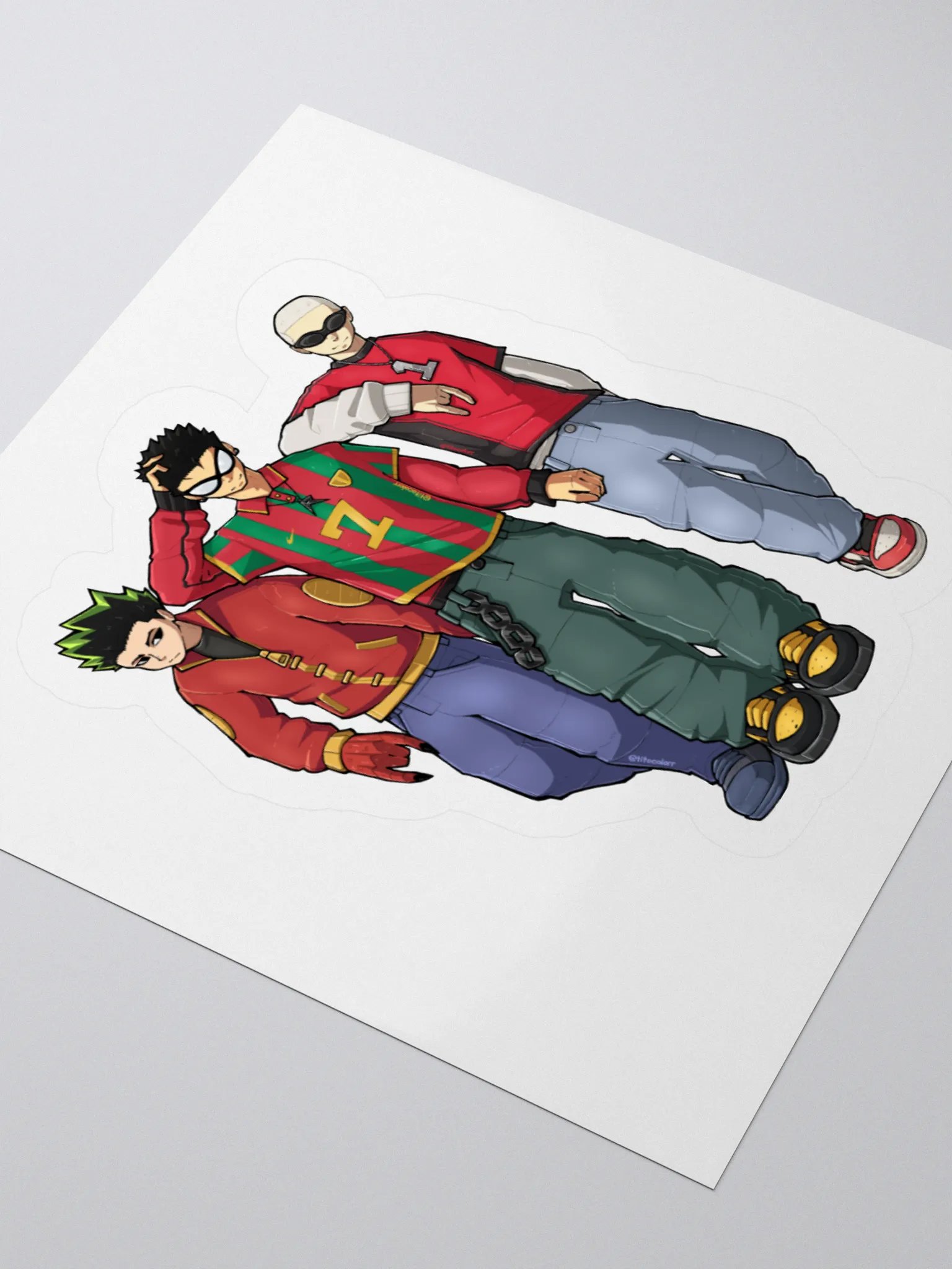 "TEAM RED" Sticker product image (1)
