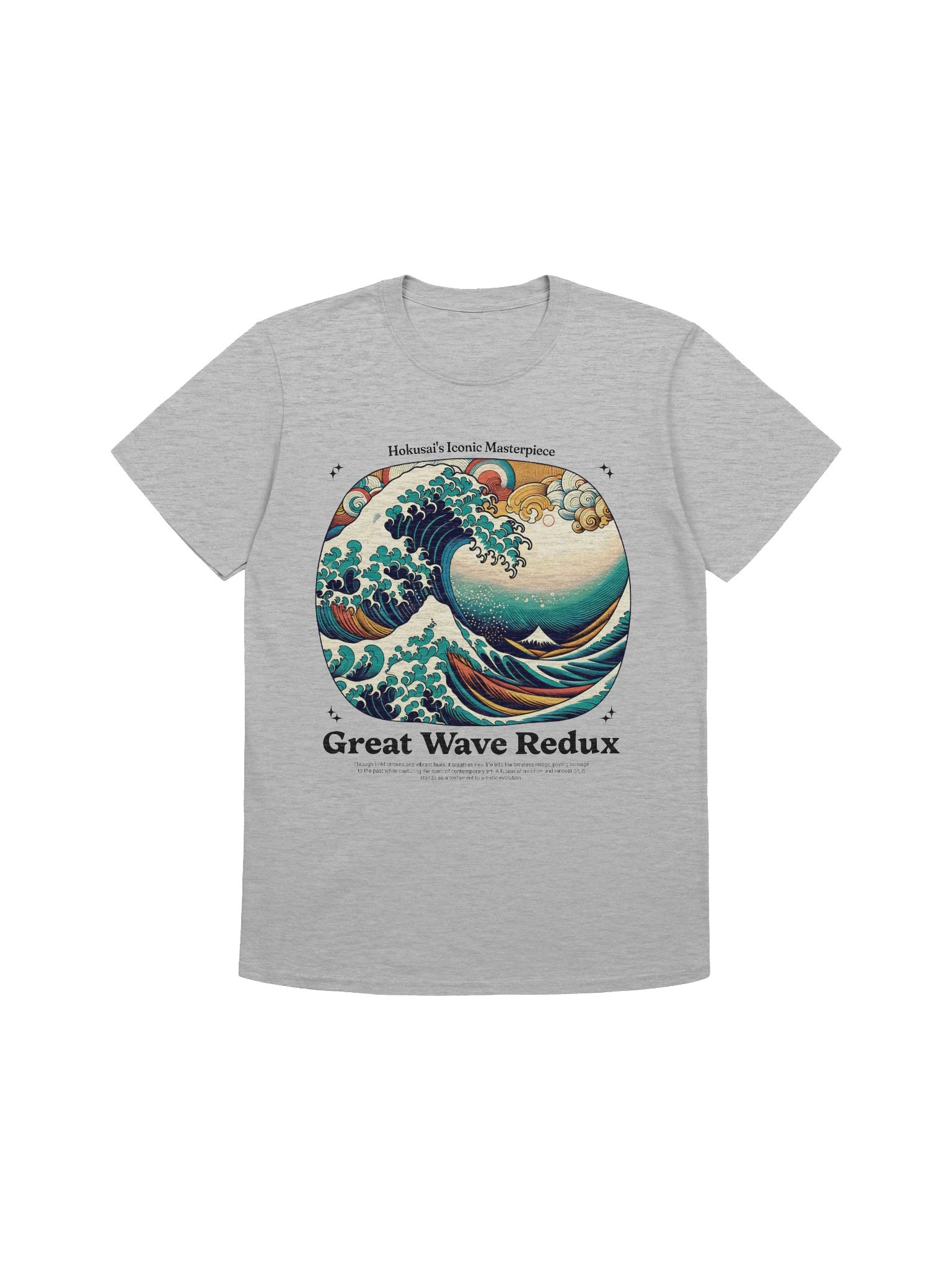 Great Wave Redux Hokusai T-Shirt - Gildan Softstyle product image (1)