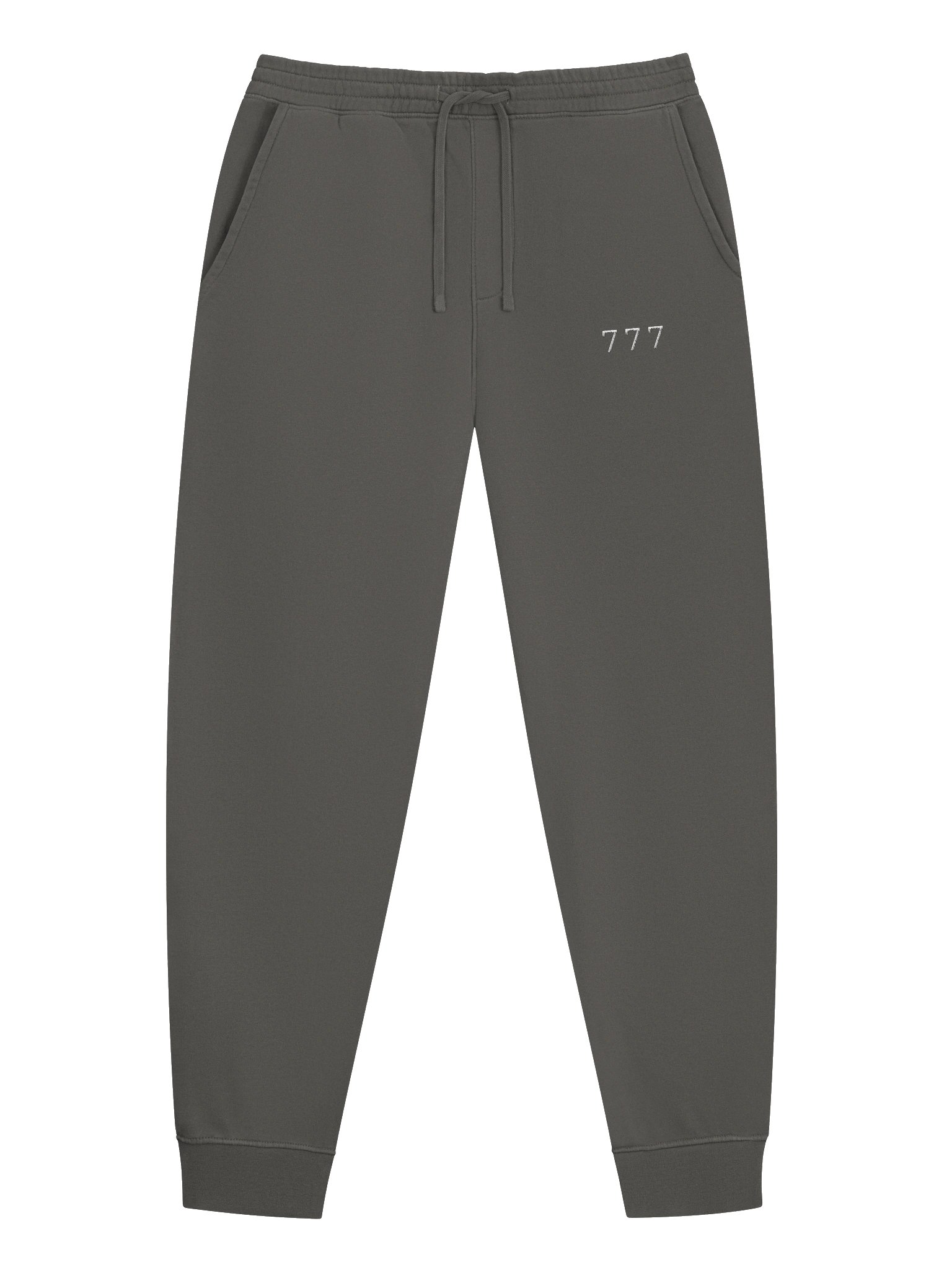 777 Embroidered Joggers product image (1)