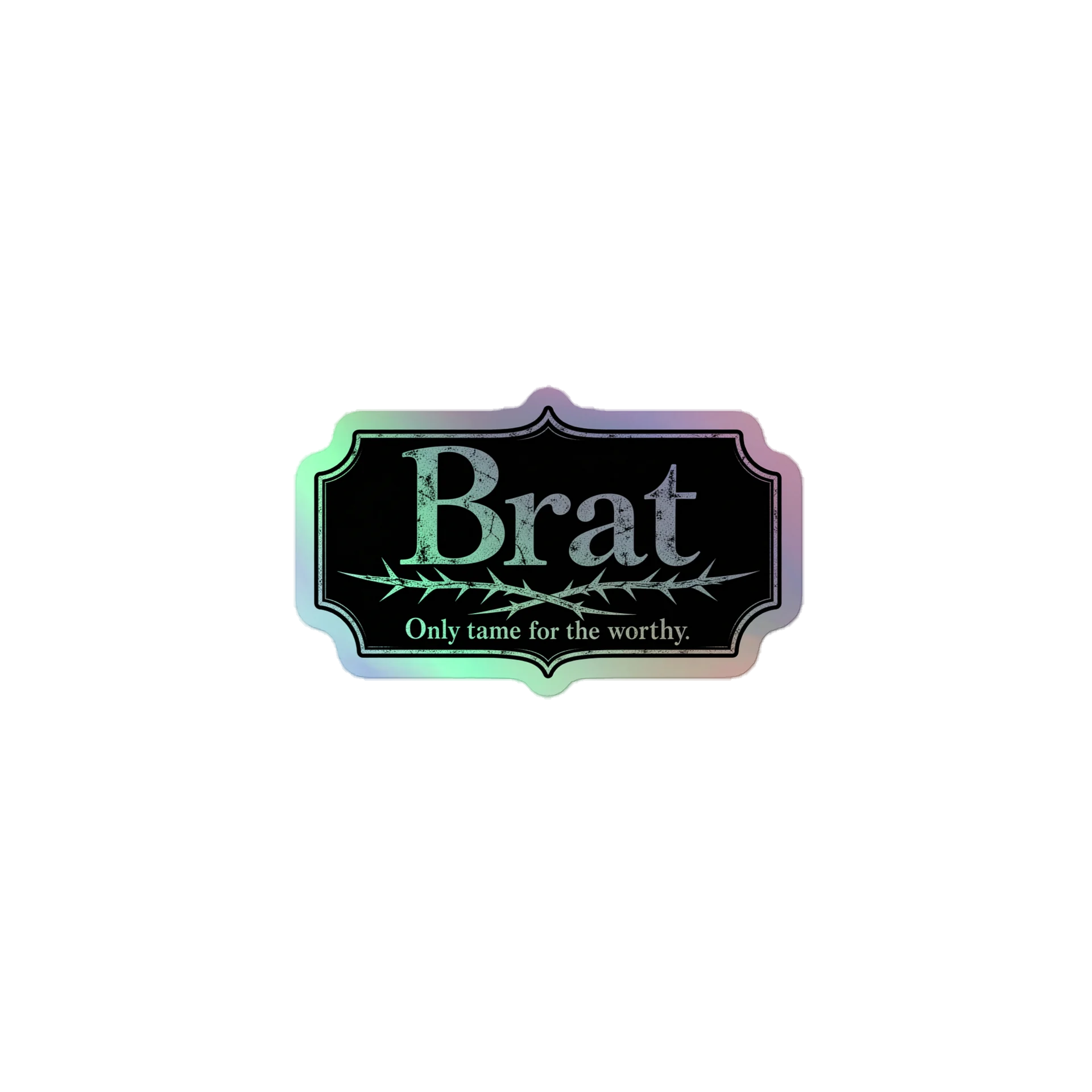 Brat Sticker - Holo product image (1)
