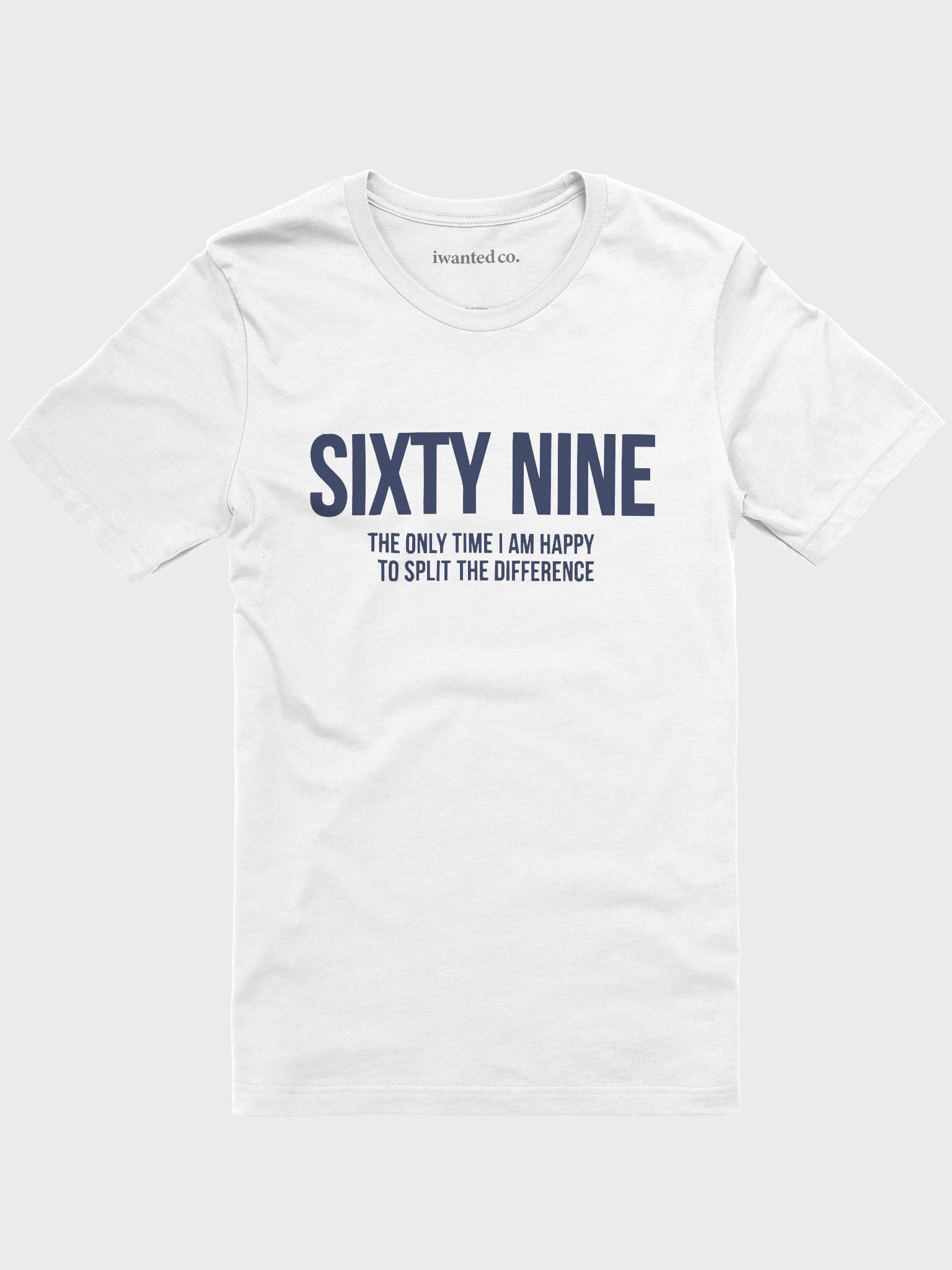 Sixty Nine – Split The Difference Humor T-Shirt product image (3)