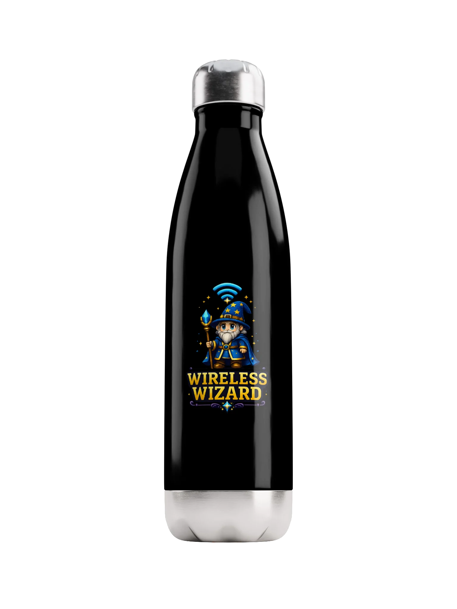 Wireless Wizard Stainless Steel Bottle product image (1)