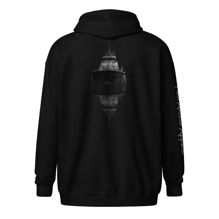 Tug Lindsay Foss & Reflection – Maritime Heritage | Twin Anchor Apparel Fog Harbor Line product image (1)